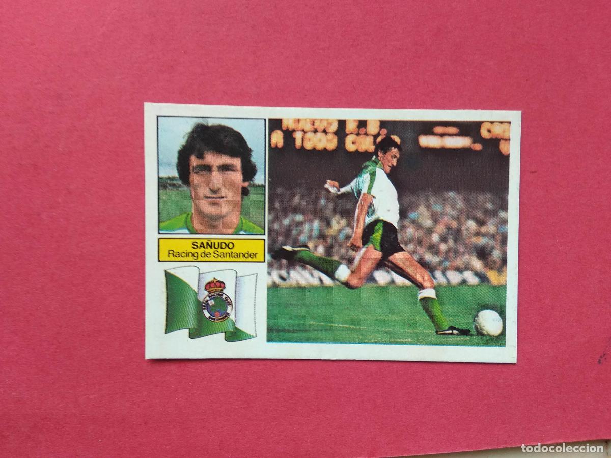 Cromos de f&uacute;tbol: EDICIONES ESTE LIGA 82 83 1982 1983 CROMO DESPEGADO BAJA SA&Ntilde;UDO RACING DE SANTANDER