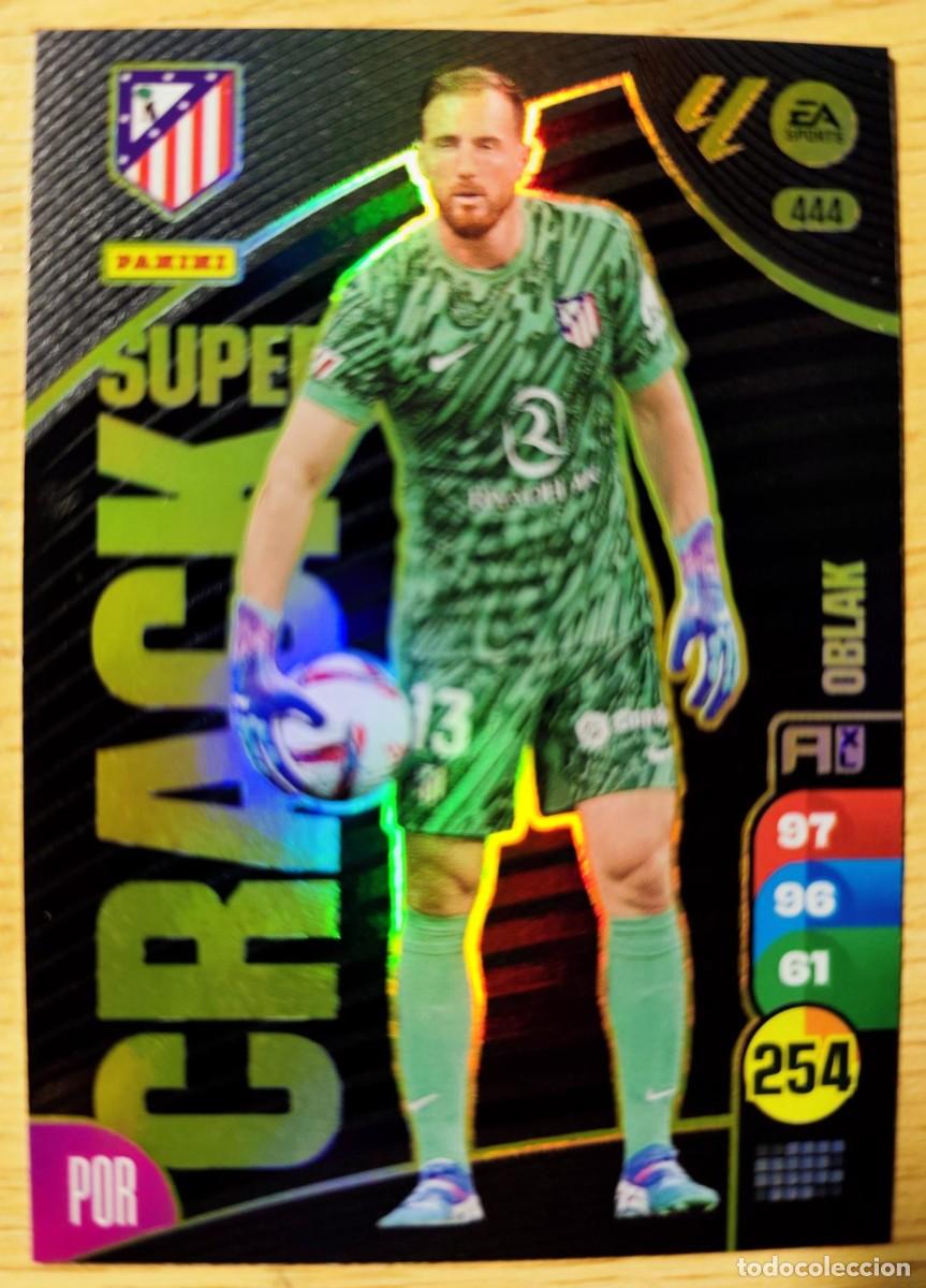 Fu&szlig;ball-Sticker: PANINI ADRENALYN 24/25 2024/2025 #444 JAN OBLAK ATLETICO MADRID SUPERCRACK SUPER CRACK
