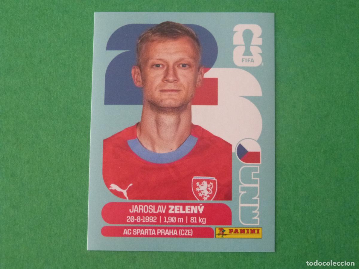 Figurine di Calcio: CROMO FUTBOL ZELENV REPUBLICA CHECA SIN PEGAR N&ordm; 6 CZE 6 MUNDIAL 2026 PANINI