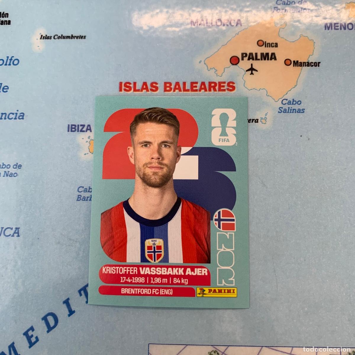 Cartes &agrave; collectionner de Football: Noruega n&uacute;mero 5 cromo panini Mundial Fifa World Cup 2026