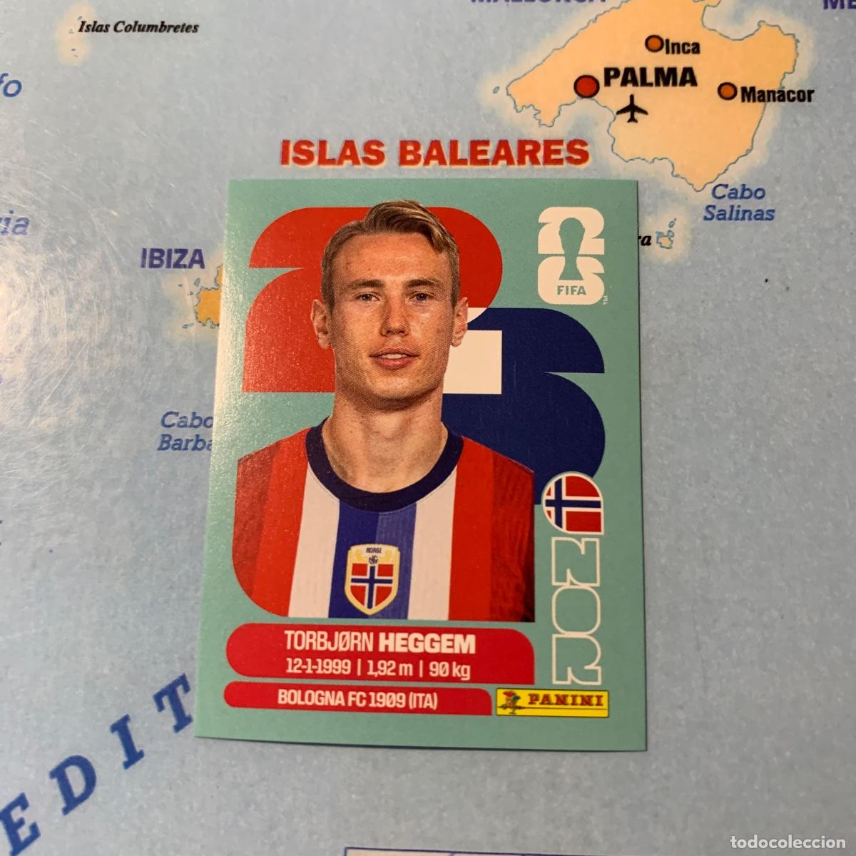 Cartes &agrave; collectionner de Football: Noruega n&uacute;mero 8 cromo panini Mundial Fifa World Cup 2026