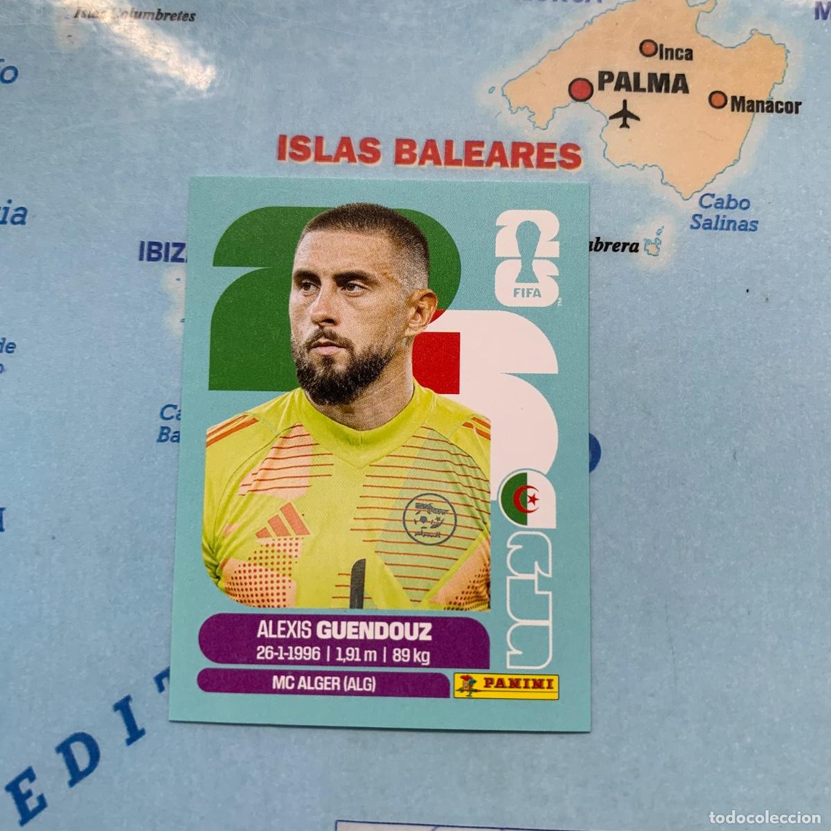 Football Stickers: Argelia n&uacute;mero 2 cromo panini Mundial Fifa World Cup 2026