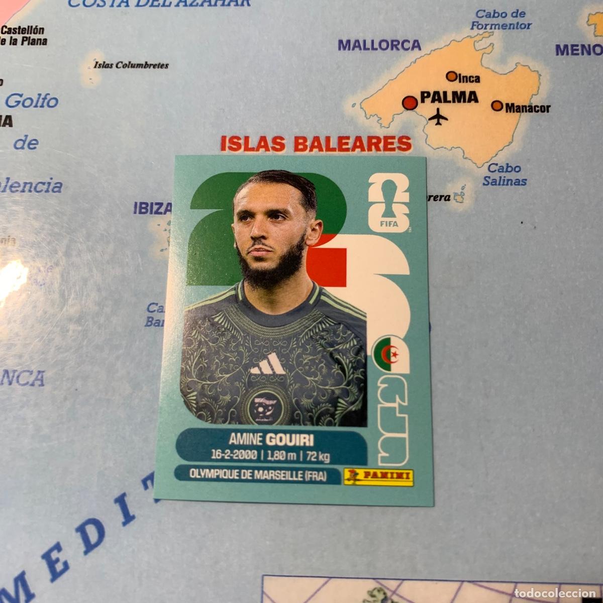 Cromos de f&uacute;tbol: Argelia n&uacute;mero 18 cromo panini Mundial Fifa World Cup 2026