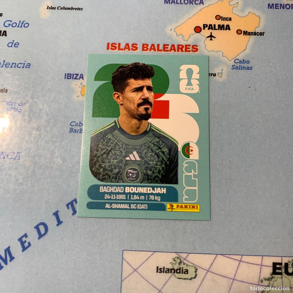 Cromos de f&uacute;tbol: Argelia n&uacute;mero 19 cromo panini Mundial Fifa World Cup 2026