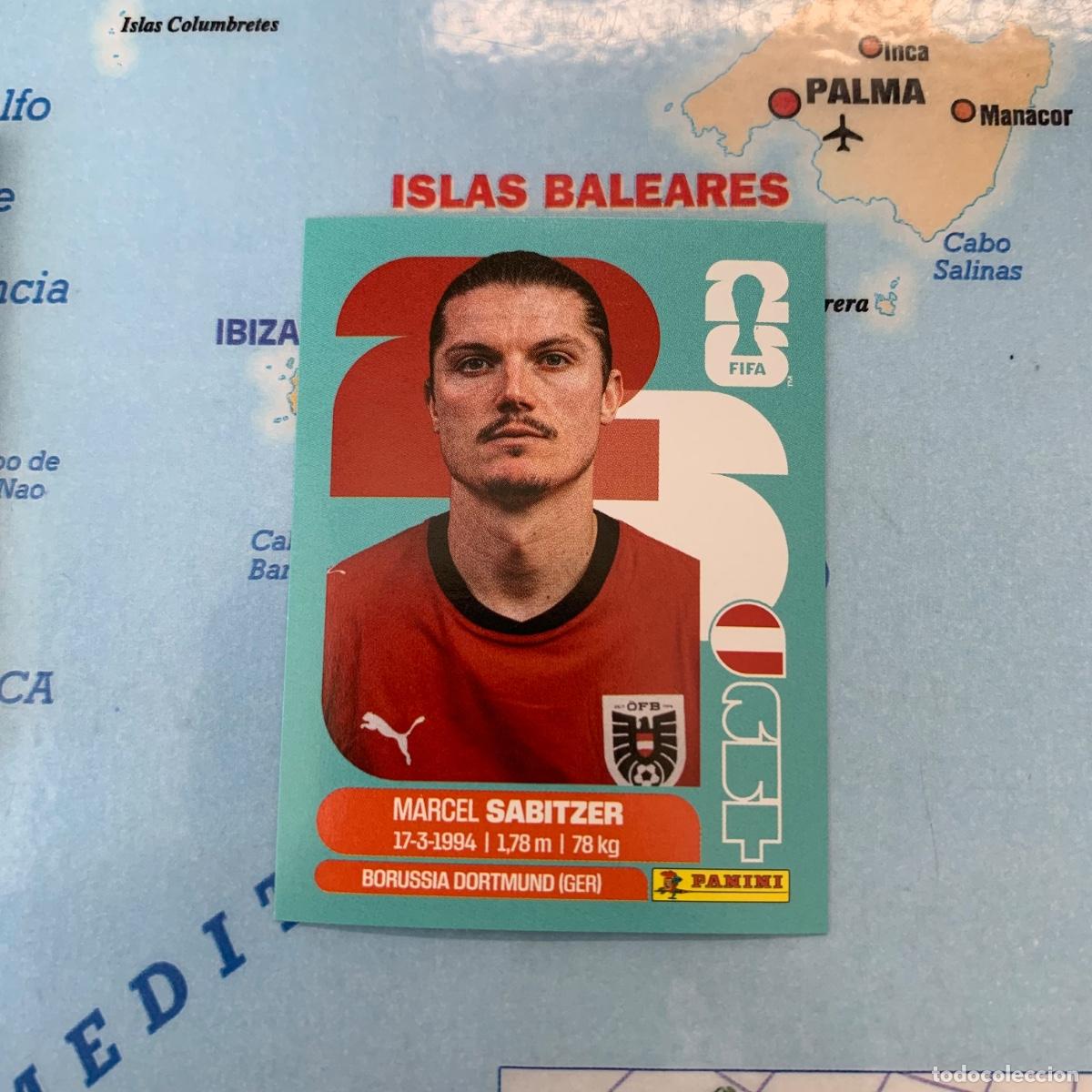 Football Stickers: Austria n&uacute;mero 11 cromo panini Mundial Fifa World Cup 2026