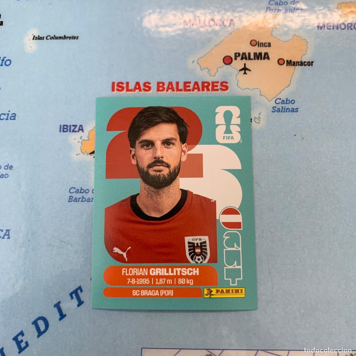 Cromos de f&uacute;tbol: Austria n&uacute;mero 14 cromo panini Mundial Fifa World Cup 2026