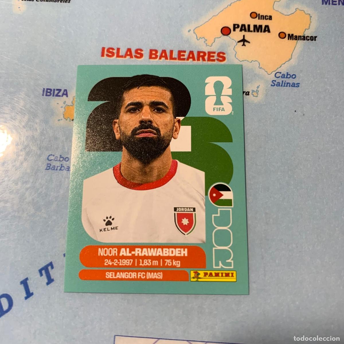 Cartes &agrave; collectionner de Football: Jordania n&uacute;mero 11 cromo panini Mundial Fifa World Cup 2026