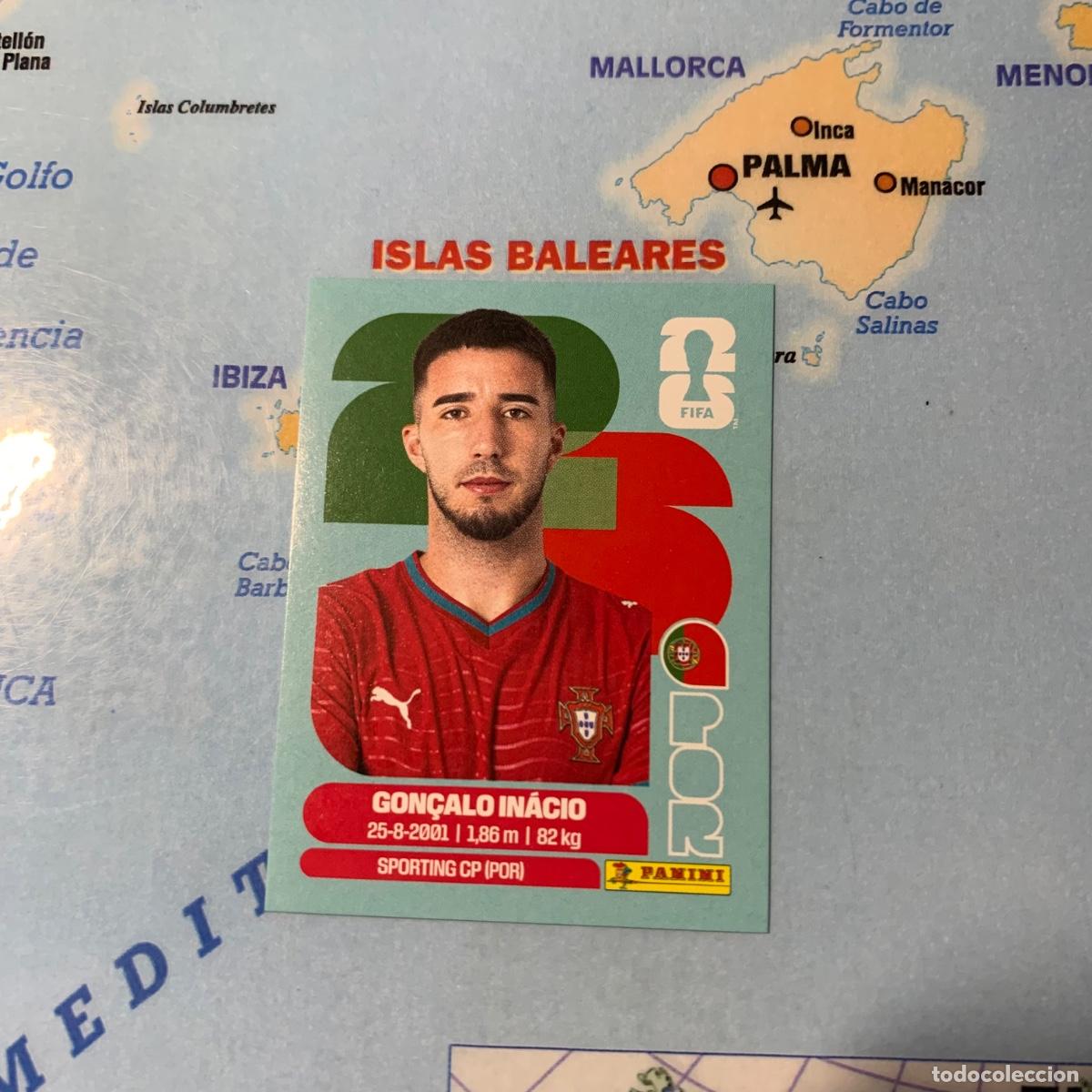 Football Stickers: Portugal n&uacute;mero 8 cromo panini Mundial Fifa World Cup 2026
