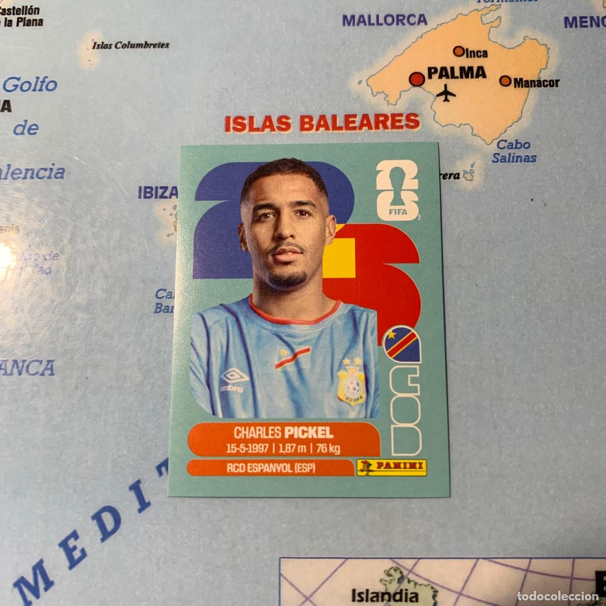 Figurine di Calcio: Congo n&uacute;mero 8 cromo panini Mundial Fifa World Cup 2026