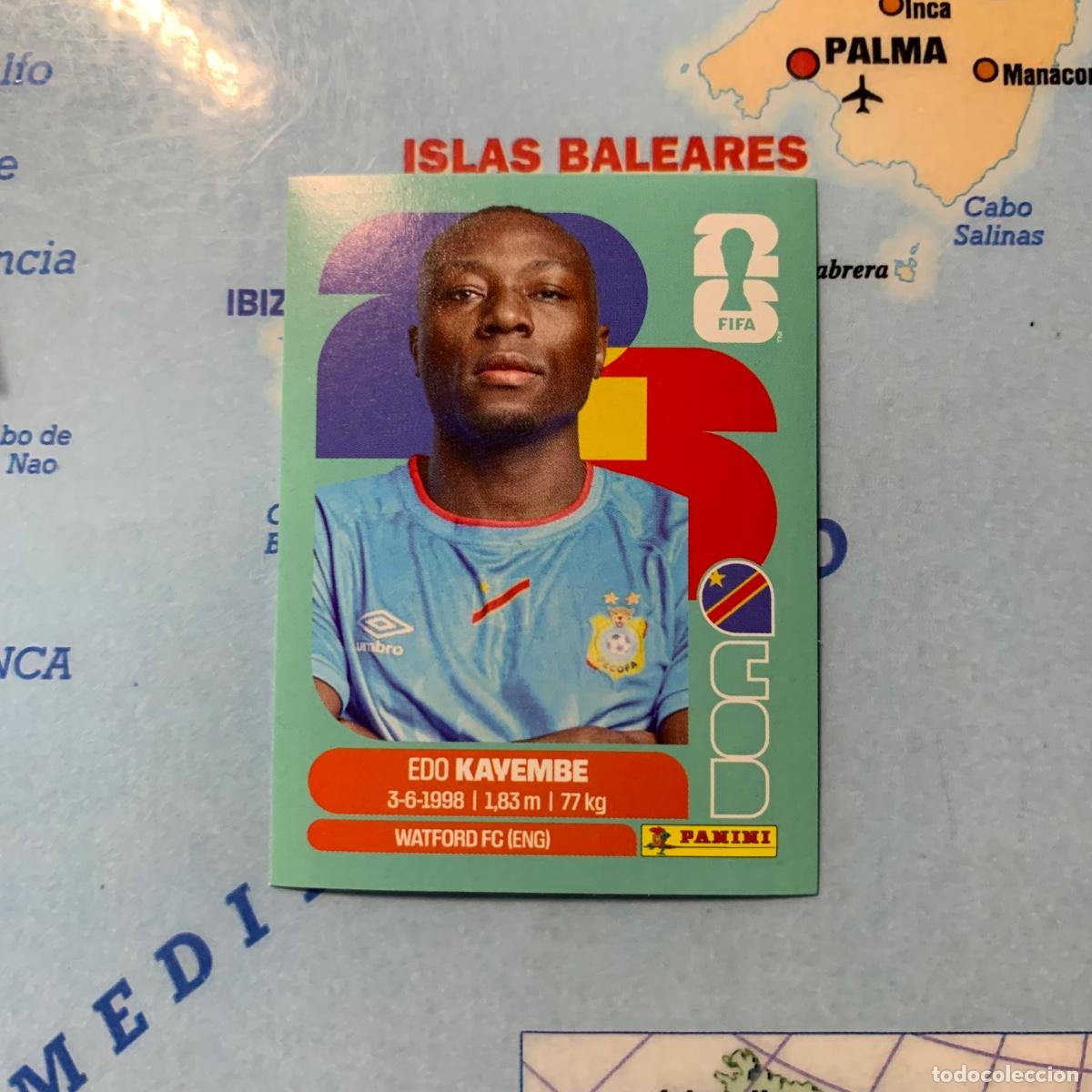 Figurine di Calcio: Congo n&uacute;mero 10 cromo panini Mundial Fifa World Cup 2026