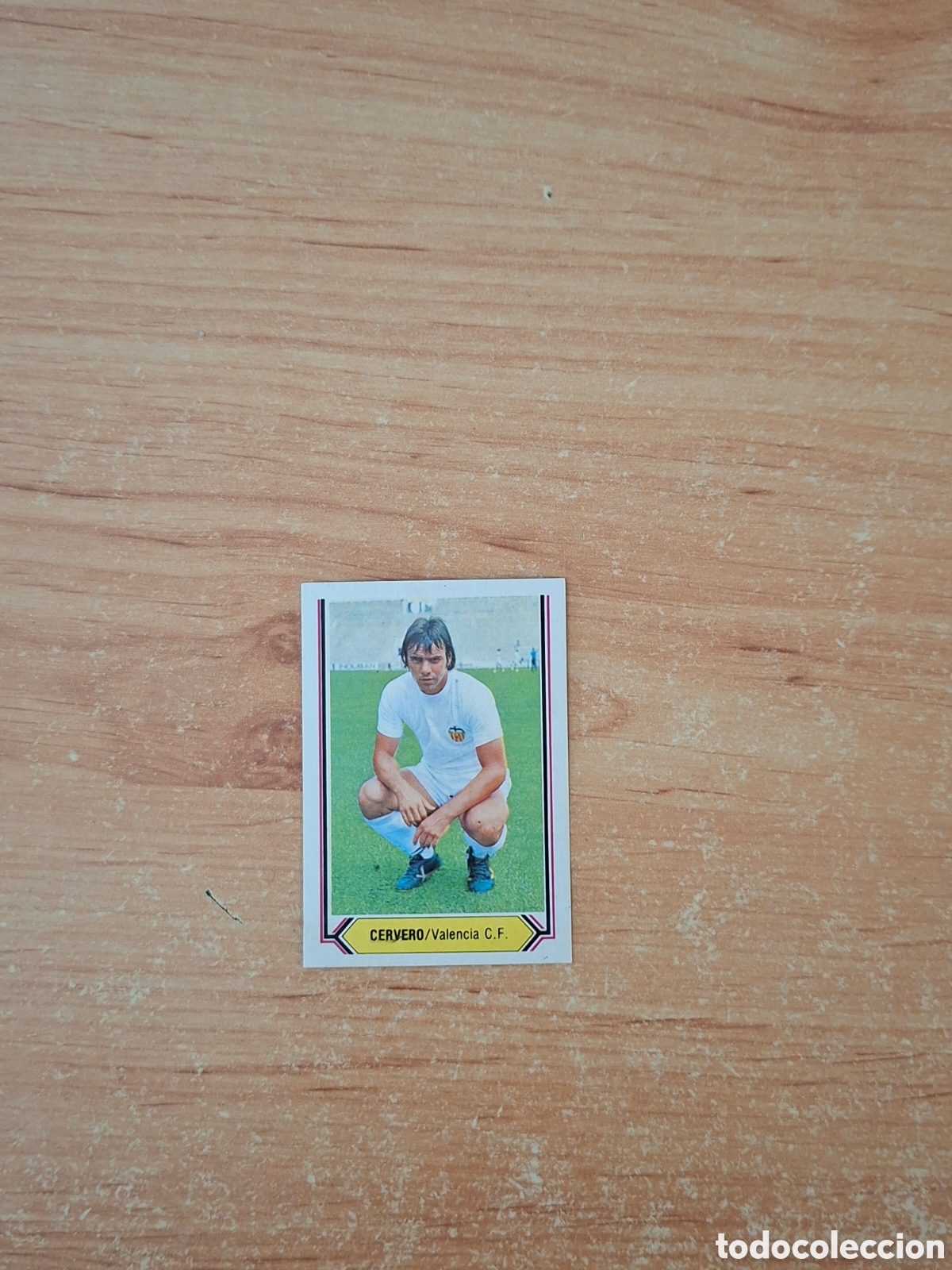 Cromos de f&uacute;tbol: Este 80 81 cervero Valencia baja despegado ver fotos