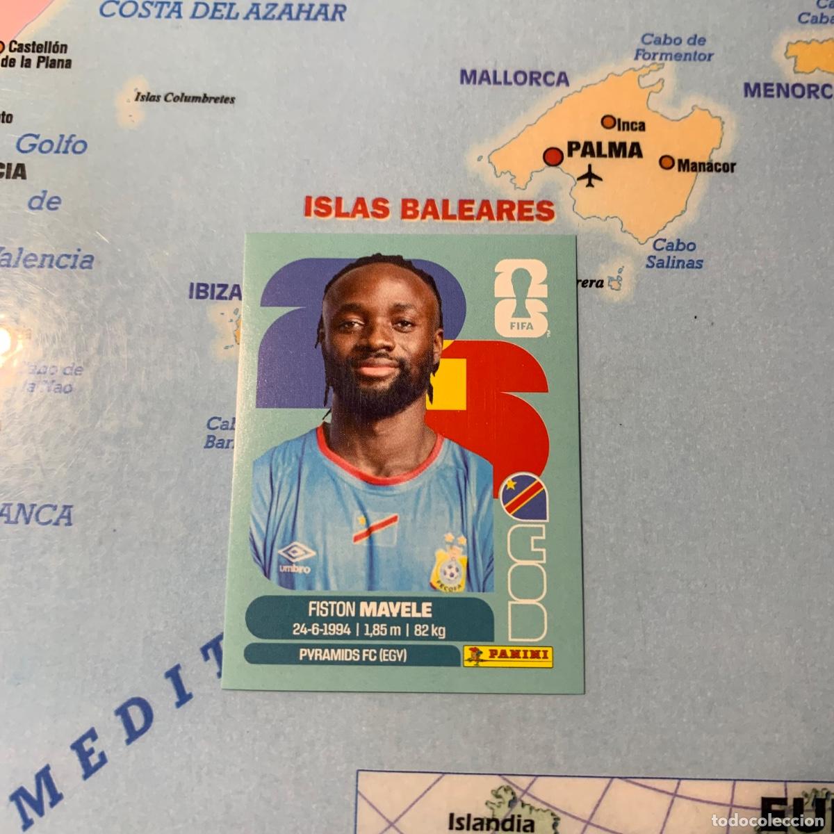 Figurine di Calcio: Congo n&uacute;mero 18 cromo panini Mundial Fifa World Cup 2026