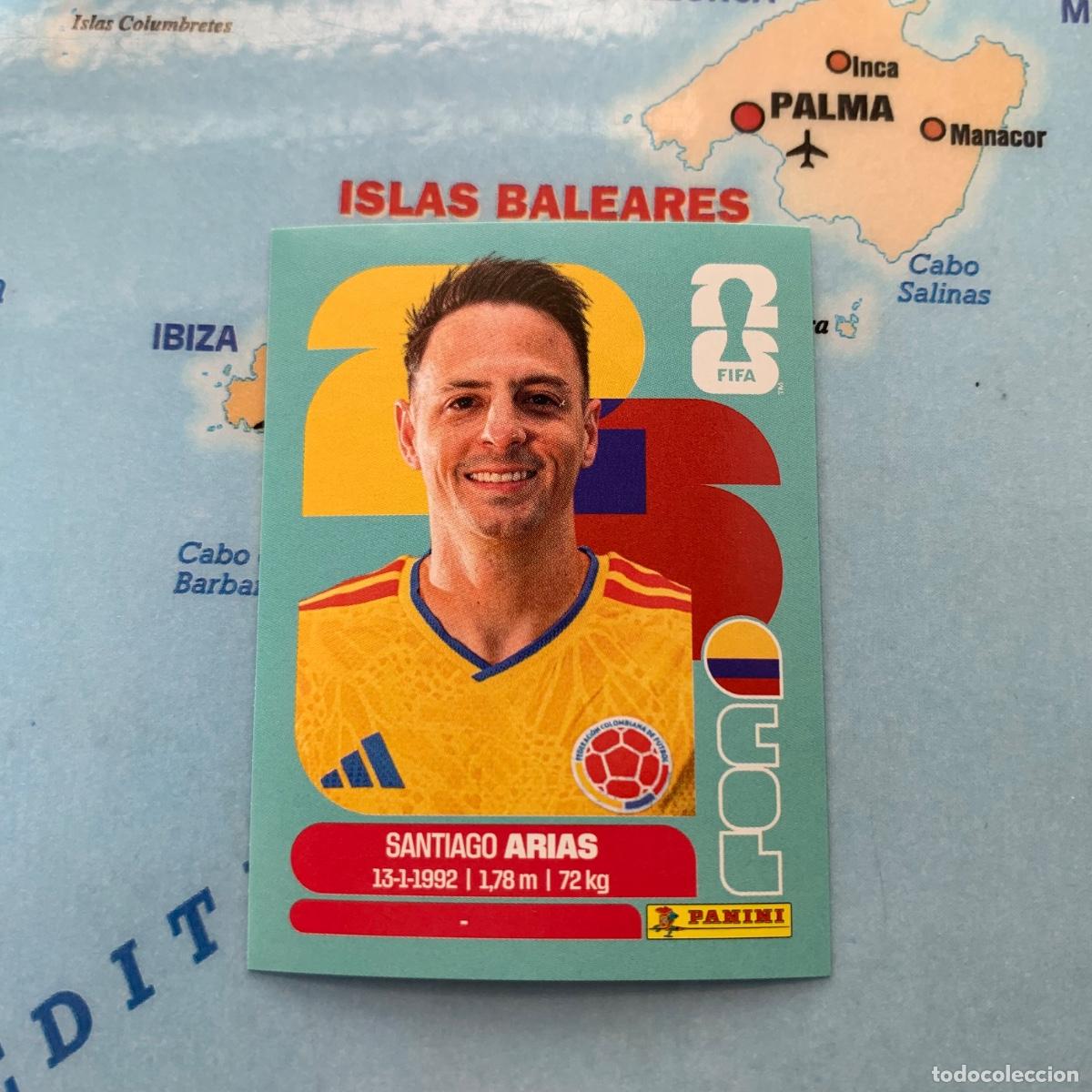 Fu&szlig;ball-Sticker: Colombia n&uacute;mero 9 cromo panini Mundial Fifa World Cup 2026