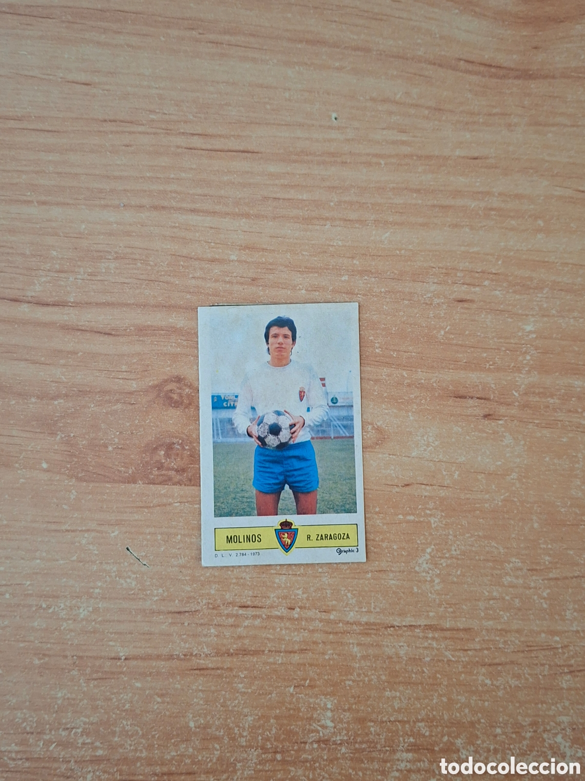 Fu&szlig;ball-Sticker: Este 73 74 molinos Zaragoza despegado ver fotos