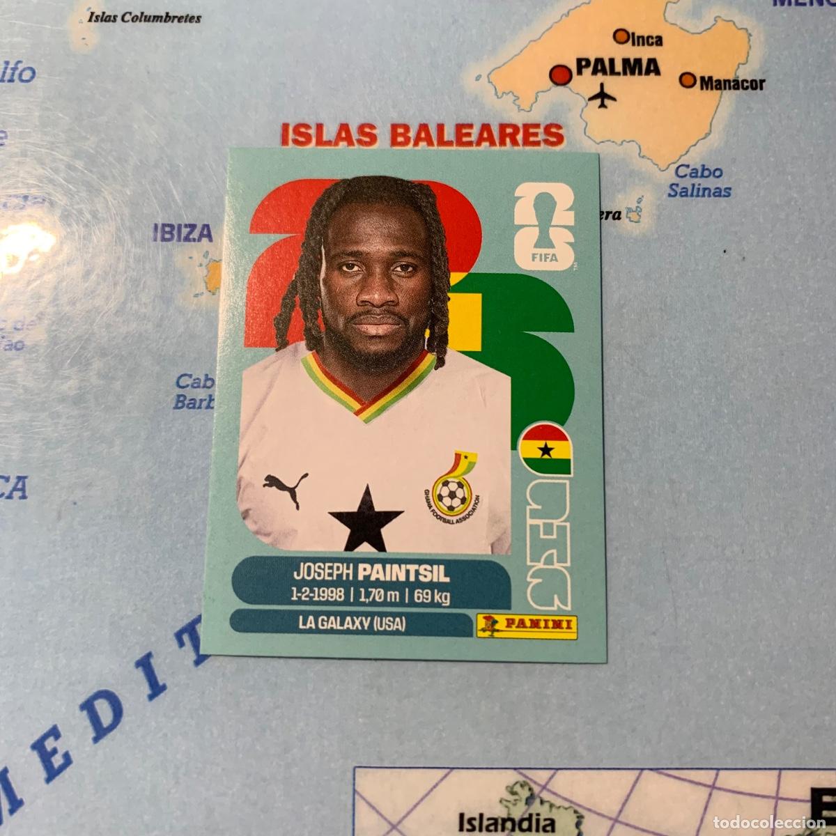 Fu&szlig;ball-Sticker: Ghana n&uacute;mero 18 cromo panini Mundial Fifa World Cup 2026