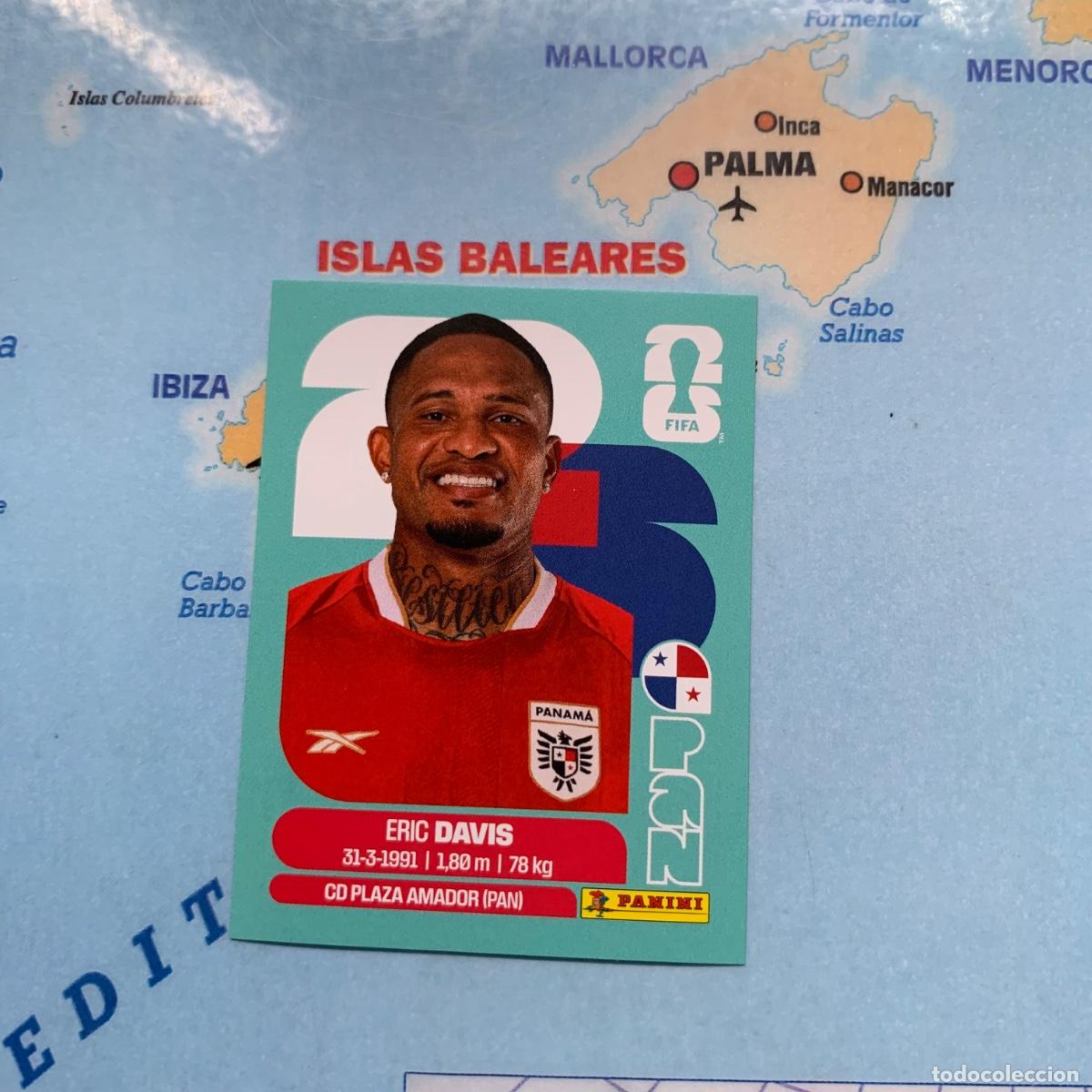 Fu&szlig;ball-Sticker: Panama n&uacute;mero 7 cromo panini Mundial Fifa World Cup 2026