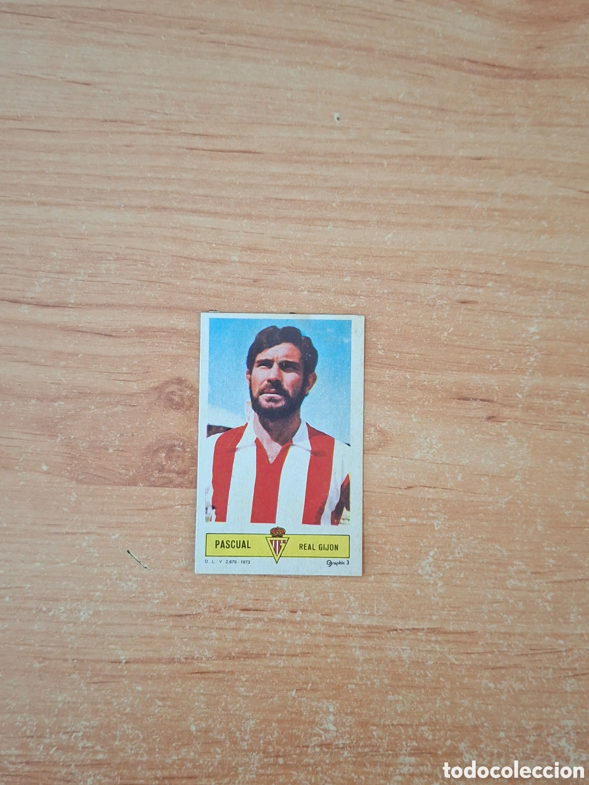Fu&szlig;ball-Sticker: Este 73 74 pascual gijon despegado ver fotos