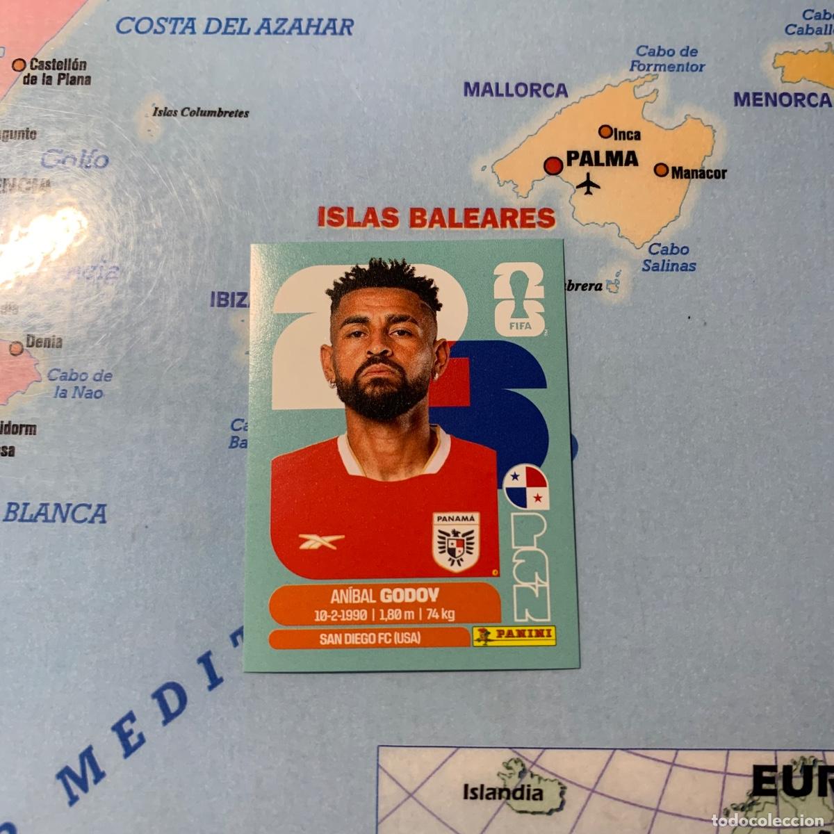 Cartes &agrave; collectionner de Football: Panama n&uacute;mero 11 cromo panini Mundial Fifa World Cup 2026