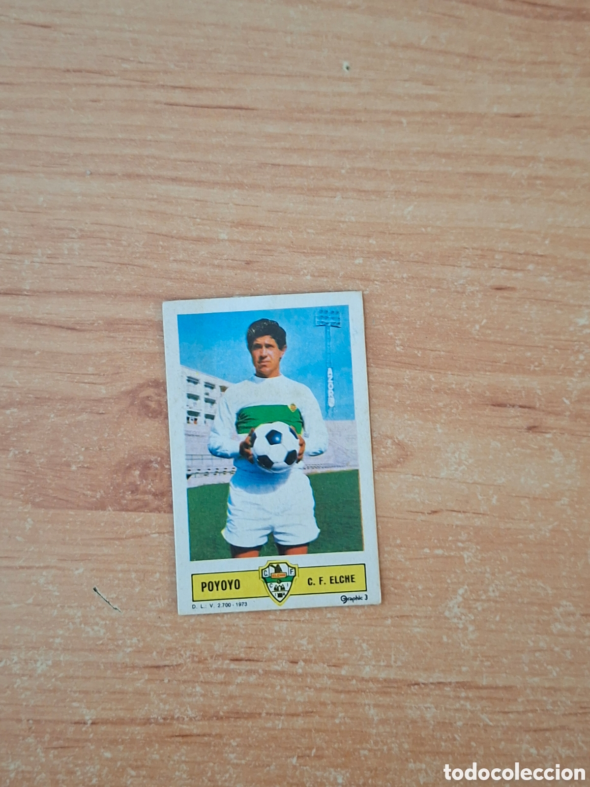 Figurine di Calcio: Este 73 74 poyoyo elche despegado ver fotos