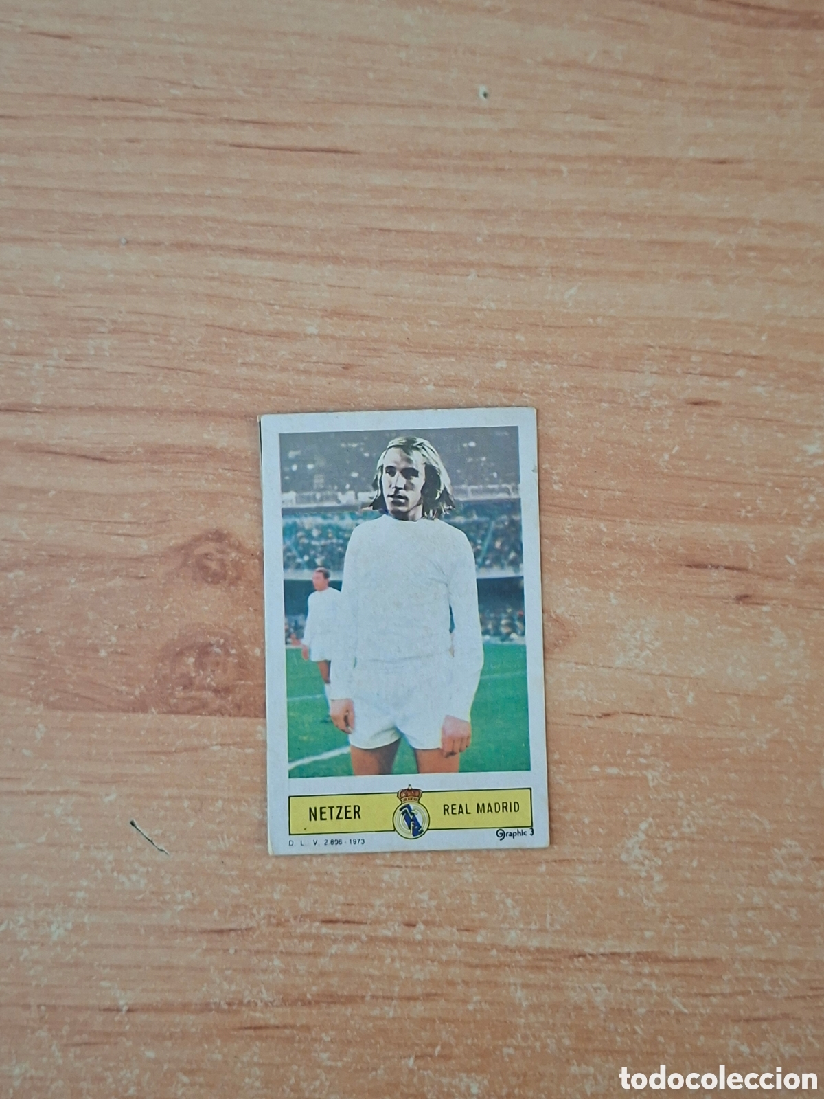 Fu&szlig;ball-Sticker: Este 73 74 netzer Madrid muy dif&iacute;cil despegado ver fotos