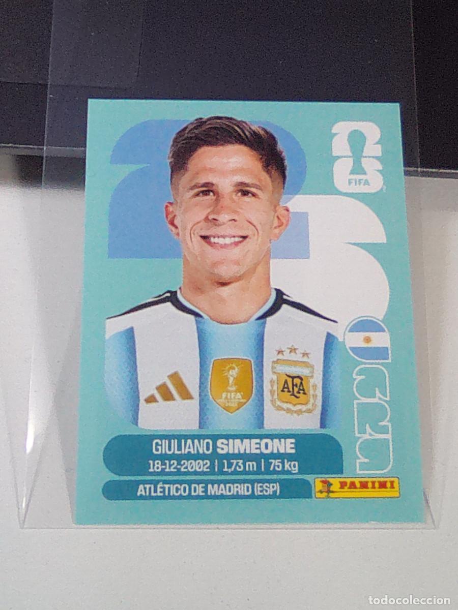 Cromos de Futebol: B30 ARG20 GIULIANO SIMEONE ARG 20 ARGENTINA ARG MUNDIAL FIFA WORLD CUP 2026 STICKER PANINI