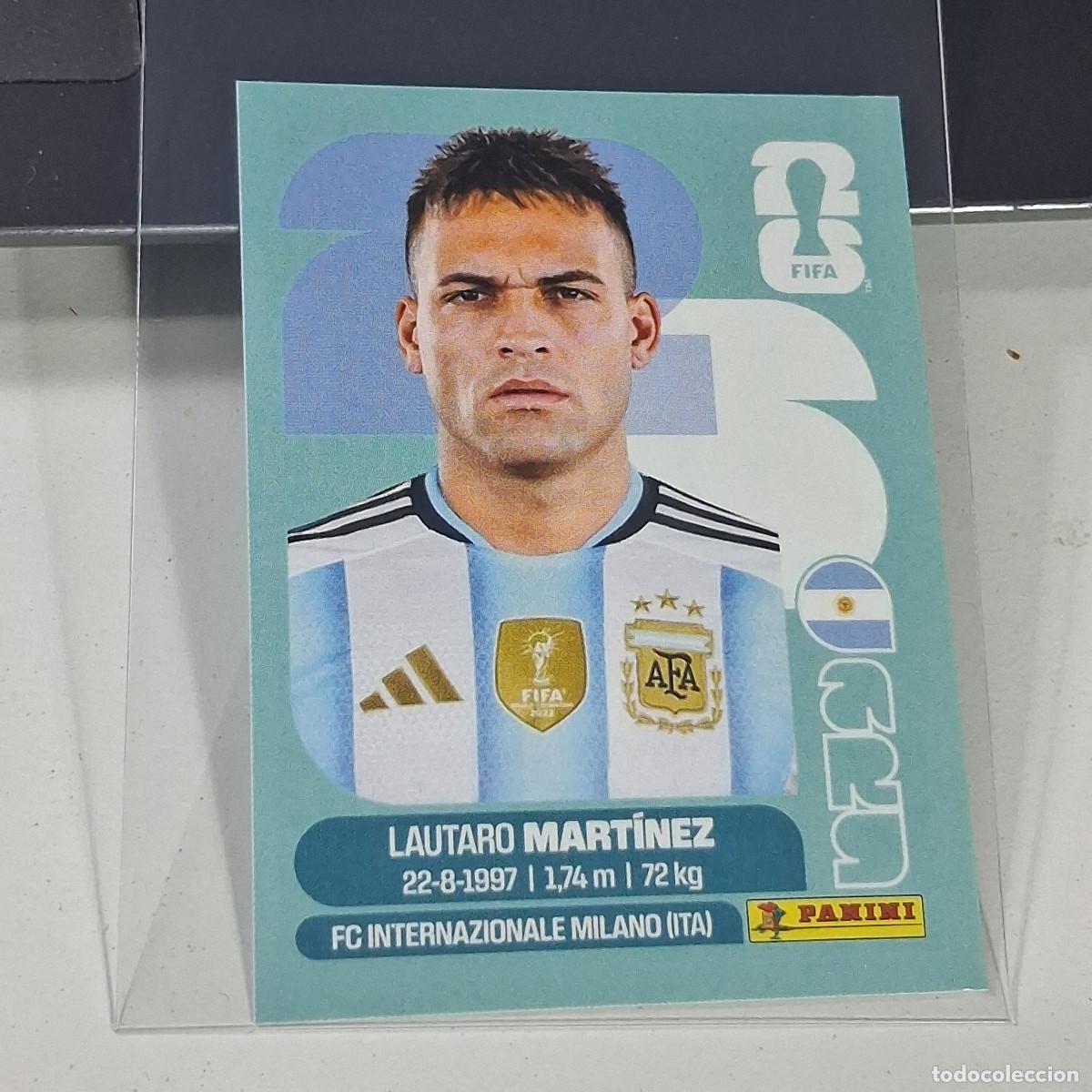 Cromos de Futebol: B34 ARG 18 ARG18 LAUTARO MARTINEZ ARGENTINA ARG MUNDIAL FIFA WORLD CUP 2026 STICKER PANINI