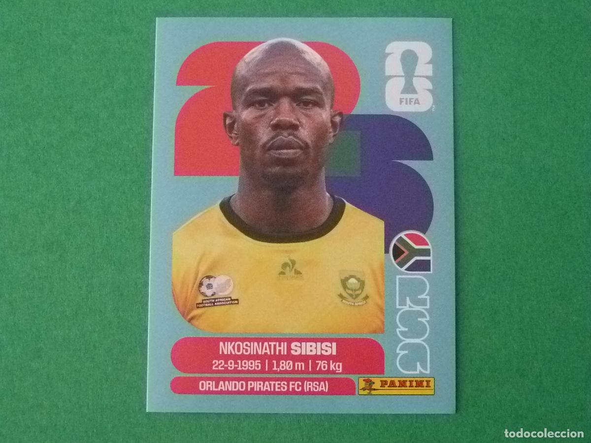 Cromos de f&uacute;tbol: CROMO FUTBOL SIBISI SUDAFRICA SIN PEGAR N&ordm; 10 RSA 10 MUNDIAL 2026 PANINI