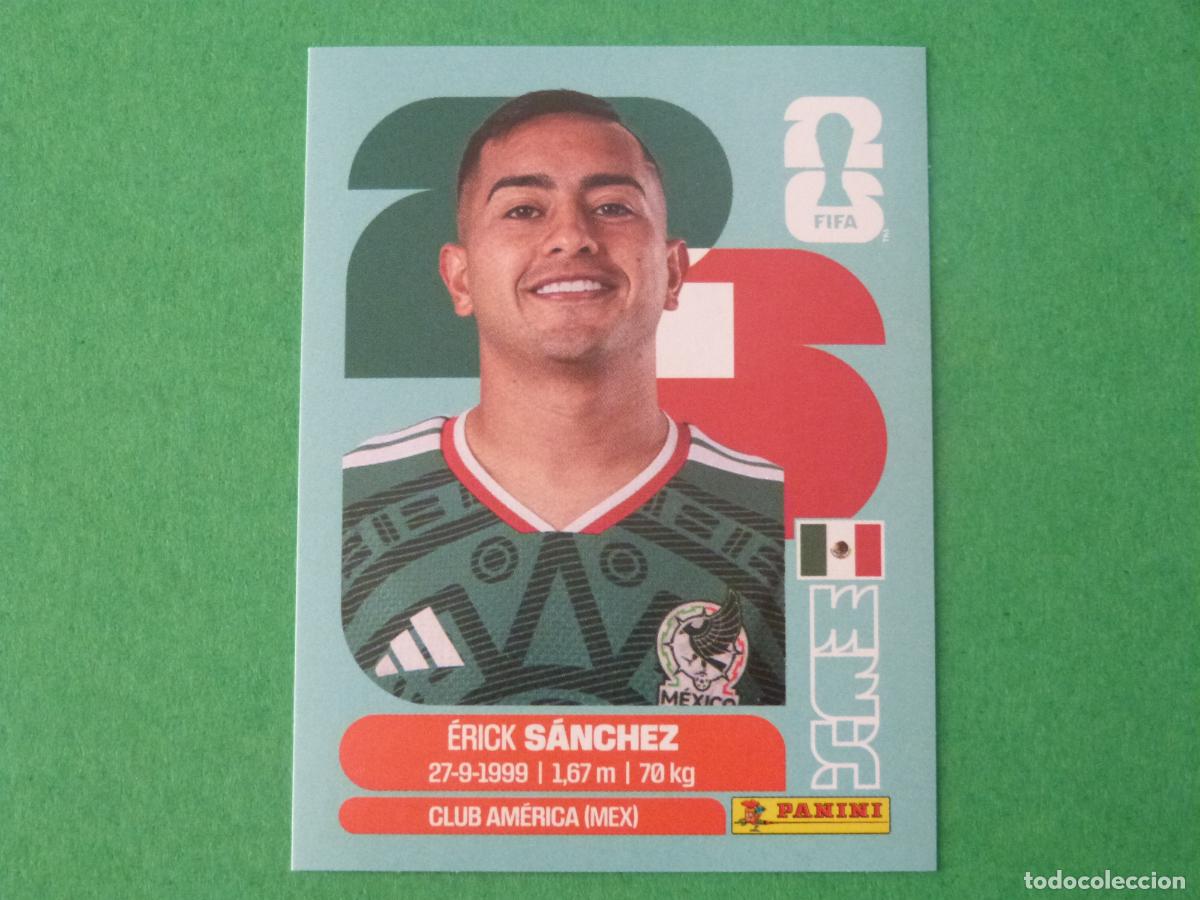 Cromos de f&uacute;tbol: CROMO FUTBOL S&Aacute;NCHEZ MEXICO SIN PEGAR N&ordm; 14 MEX 14 MUNDIAL 2026 PANINI