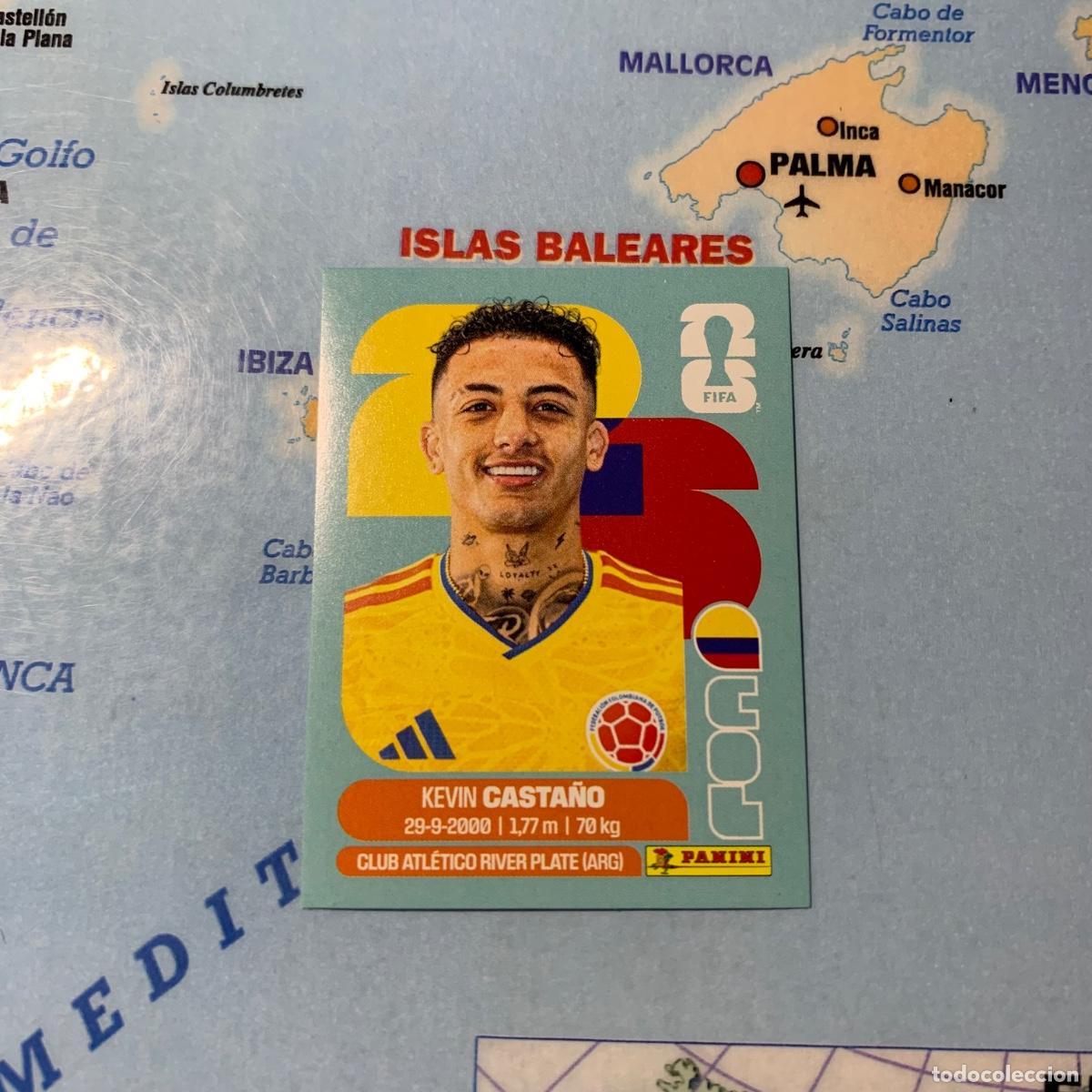 Cromos de f&uacute;tbol: Colombia n&uacute;mero 11 cromo panini Mundial Fifa World Cup 2026