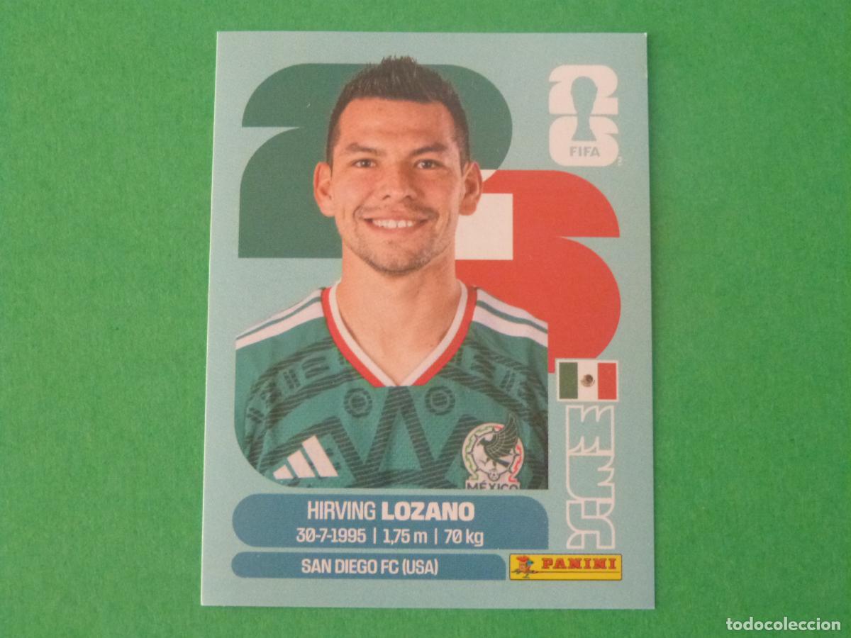 Cromos de f&uacute;tbol: CROMO FUTBOL LOZANO MEXICO SIN PEGAR N&ordm; 15 MEX 15 MUNDIAL 2026 PANINI