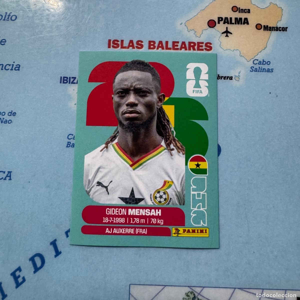 Cromos de f&uacute;tbol: Ghana n&uacute;mero 7 cromo panini Mundial Fifa World Cup 2026