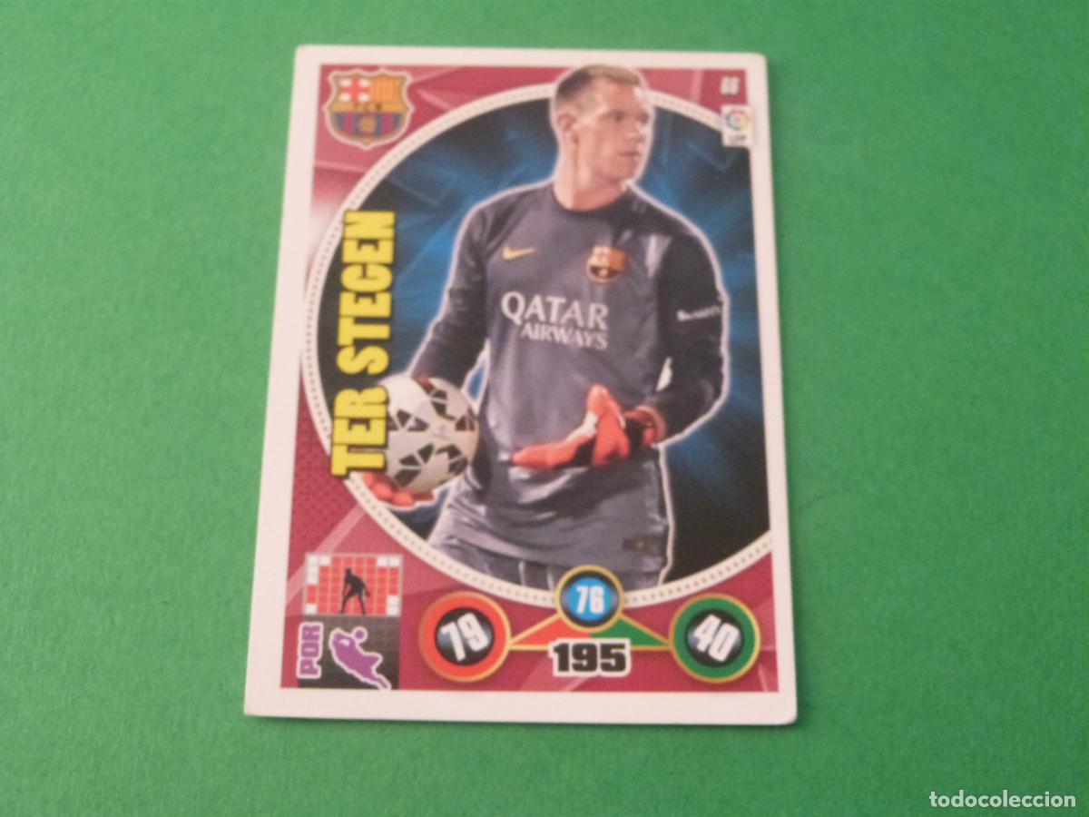 Cromos de f&uacute;tbol: TRADING CARD FUTBOL TER STEGEN F.C.BARCELONA N&ordm; 66 LIGA ADRENALYN XL 2014-2015/14-15 PANINI