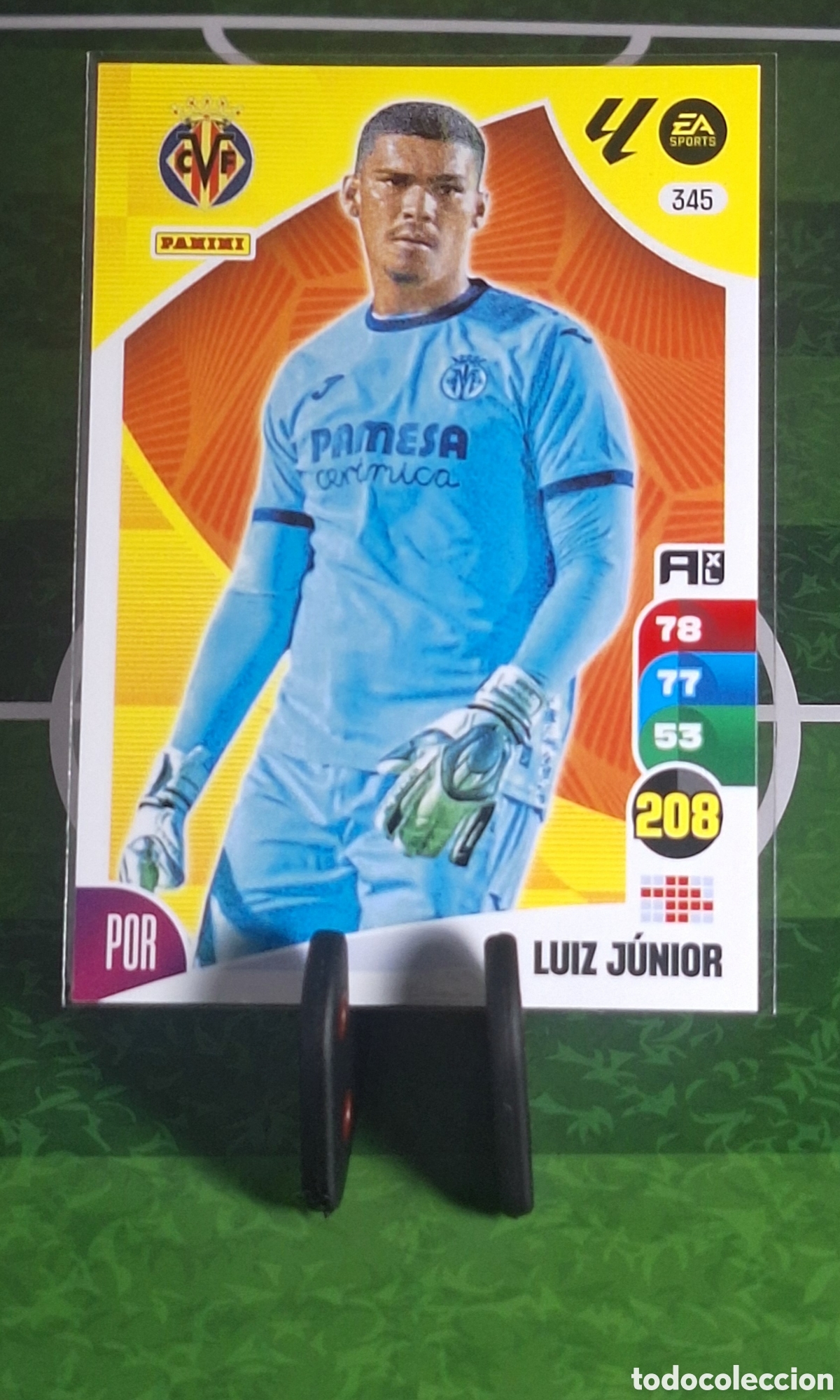 Cromos de f&uacute;tbol: LUIZ JUNIOR #345 AXL 2024-2025