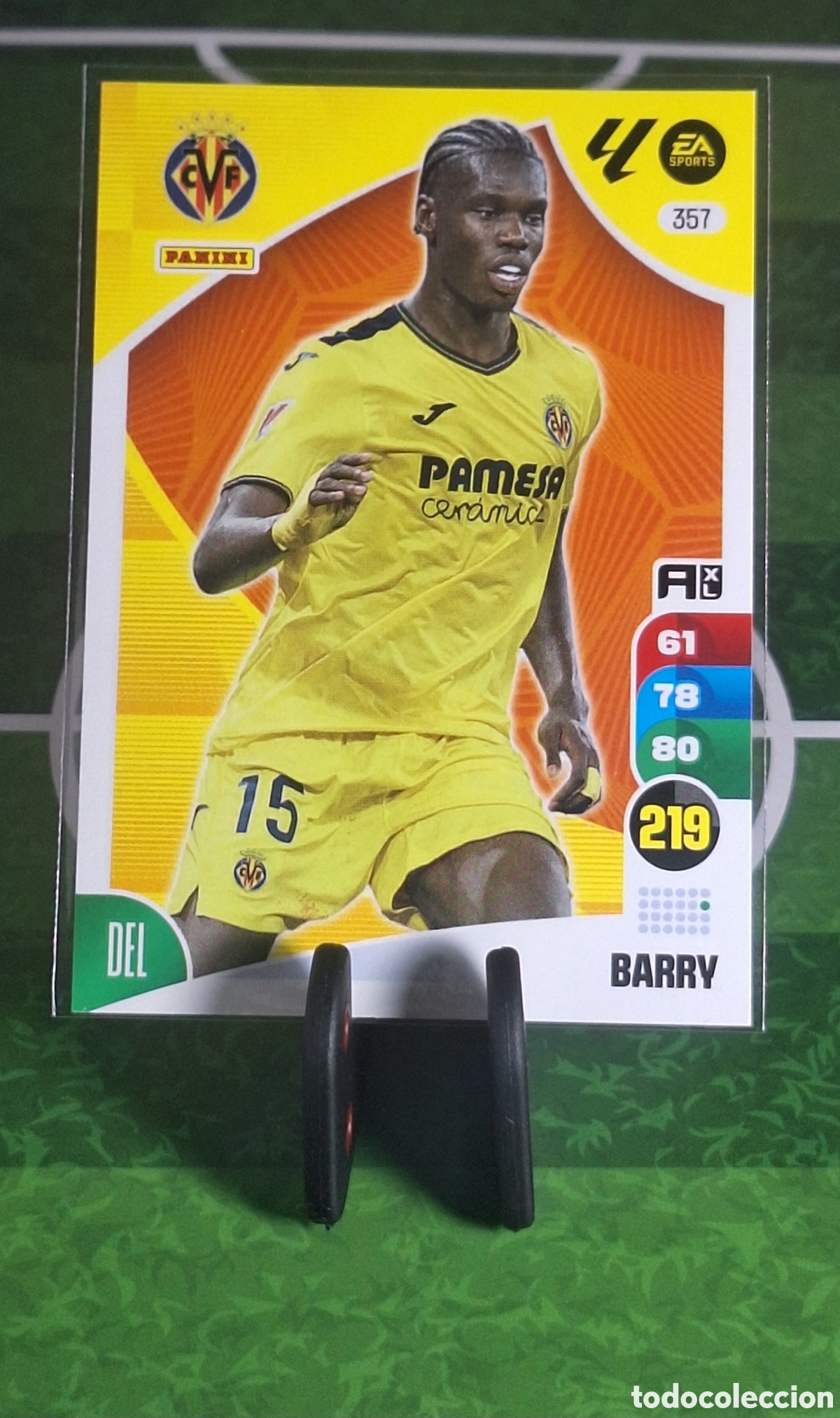 Cromos de f&uacute;tbol: BARRY #357 AXL 2024-2025