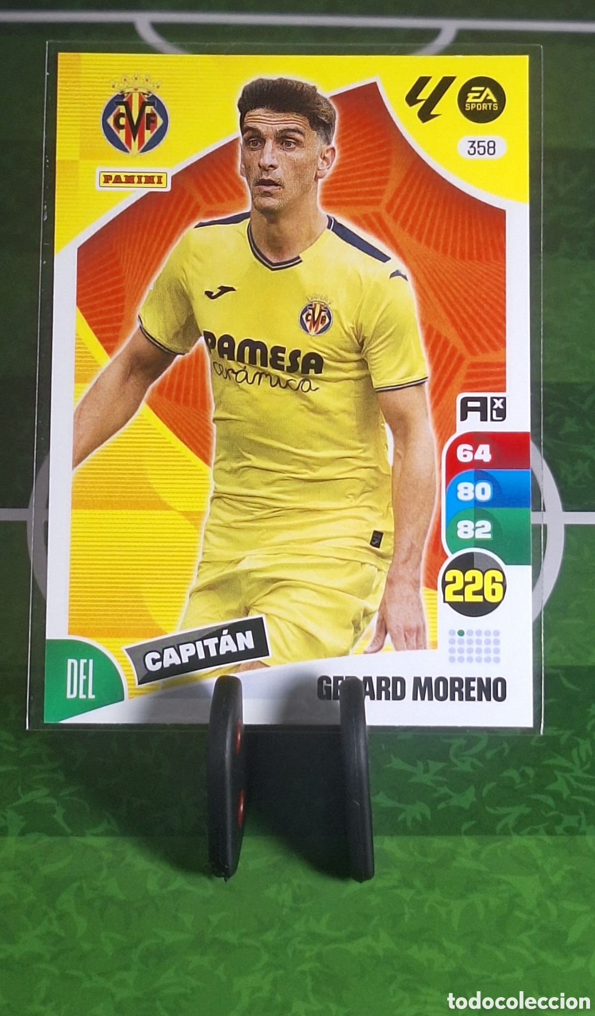 Fu&szlig;ball-Sticker: GERARD MORENO #358 AXL 2024-2025