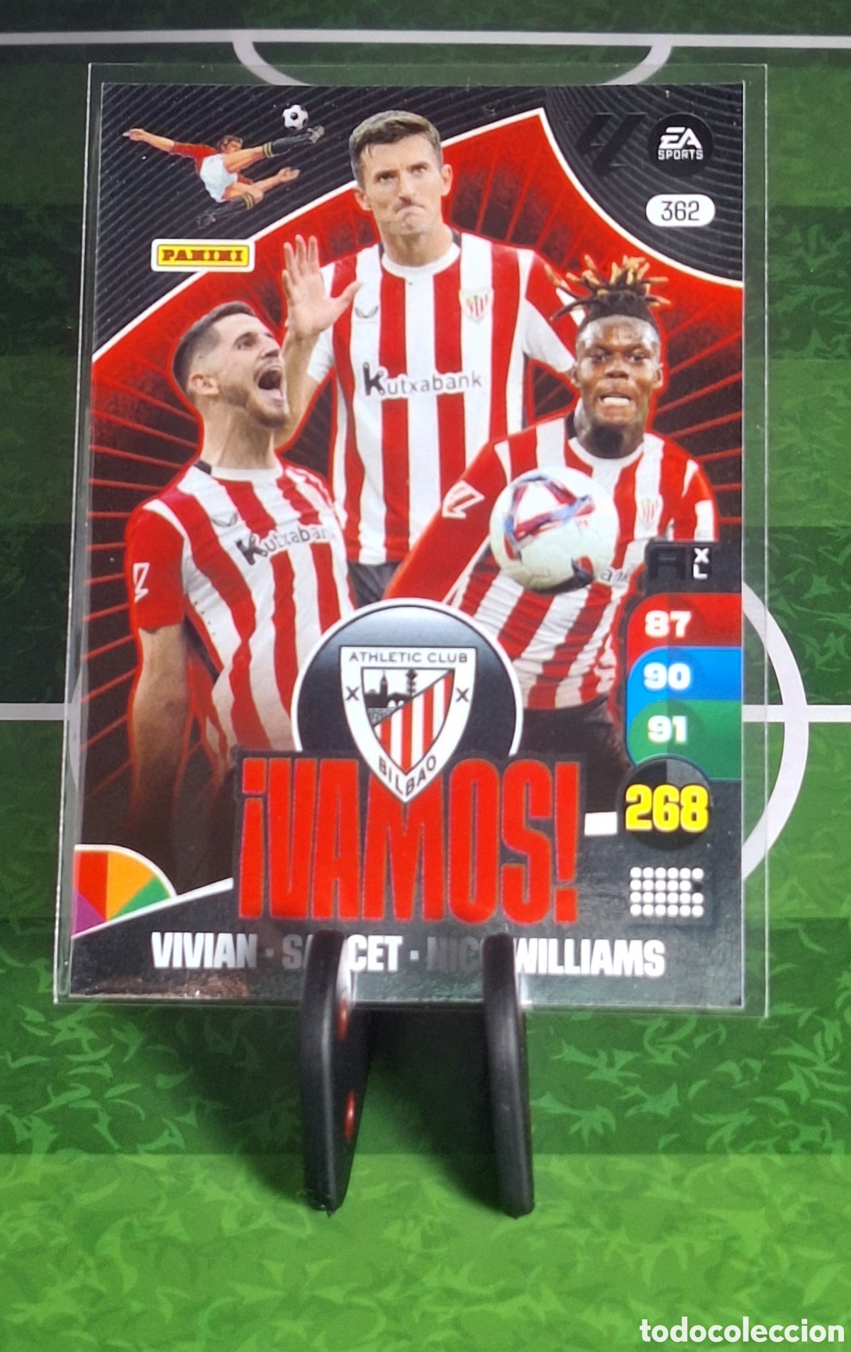 Cromos de f&uacute;tbol: &iexcl;VAMOS! ATHLETIC CLUB #362 AXL 2024-2025