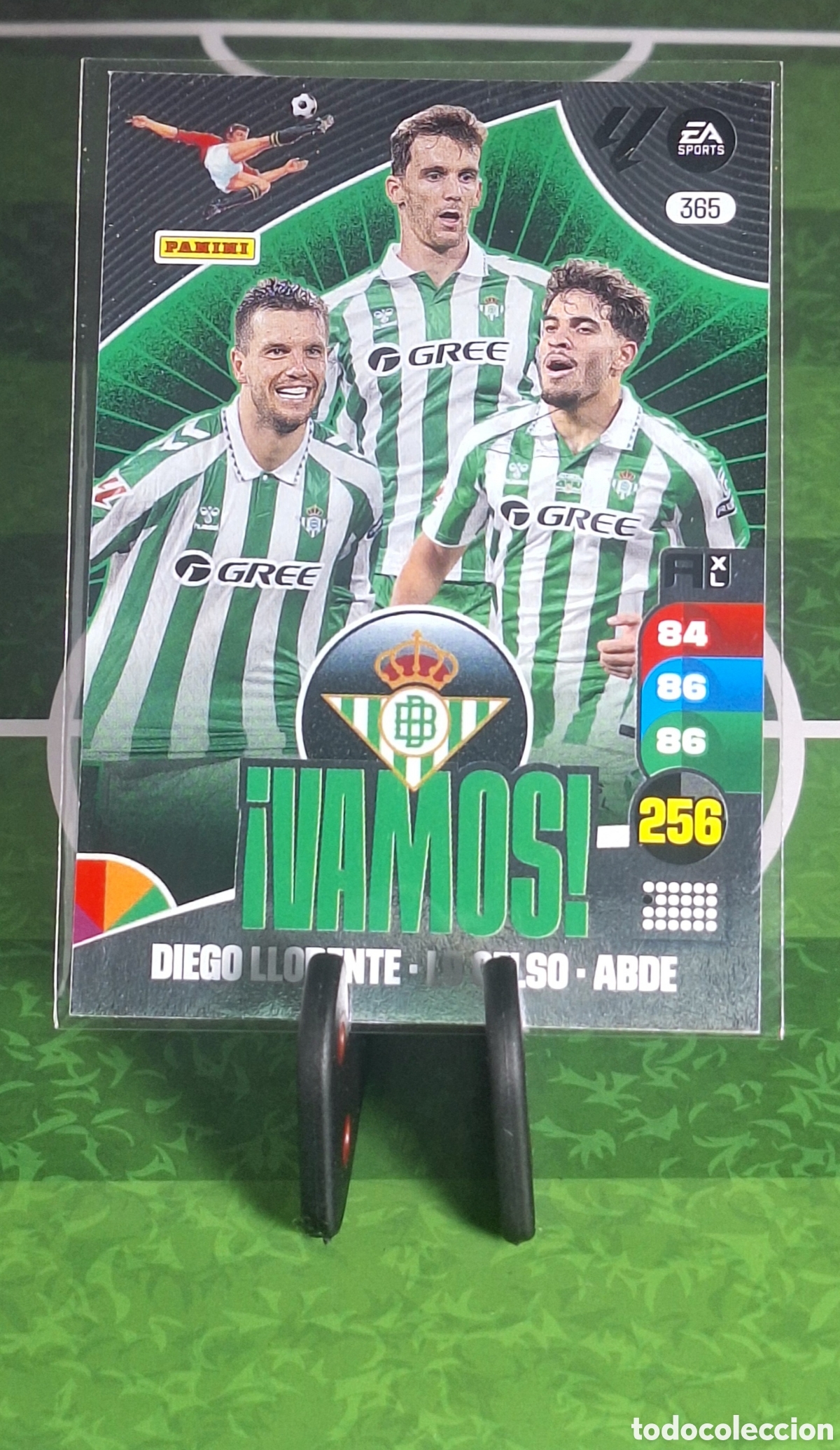 Cromos de f&uacute;tbol: &iexcl;VAMOS! BETIS AXL 2024-2025