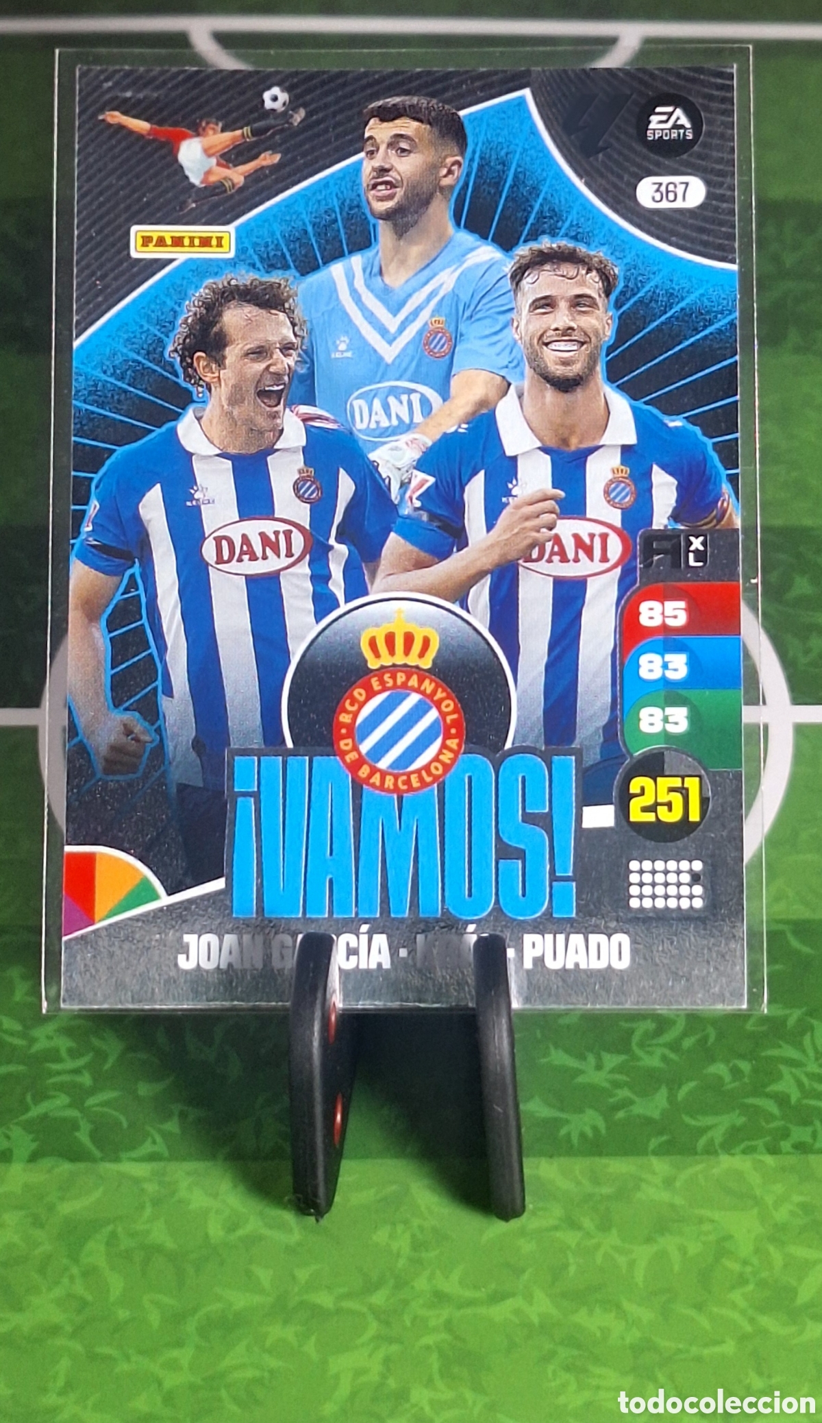 Cromos de f&uacute;tbol: &iexcl;VAMOS! ESPANYOL AXL 2024-2025