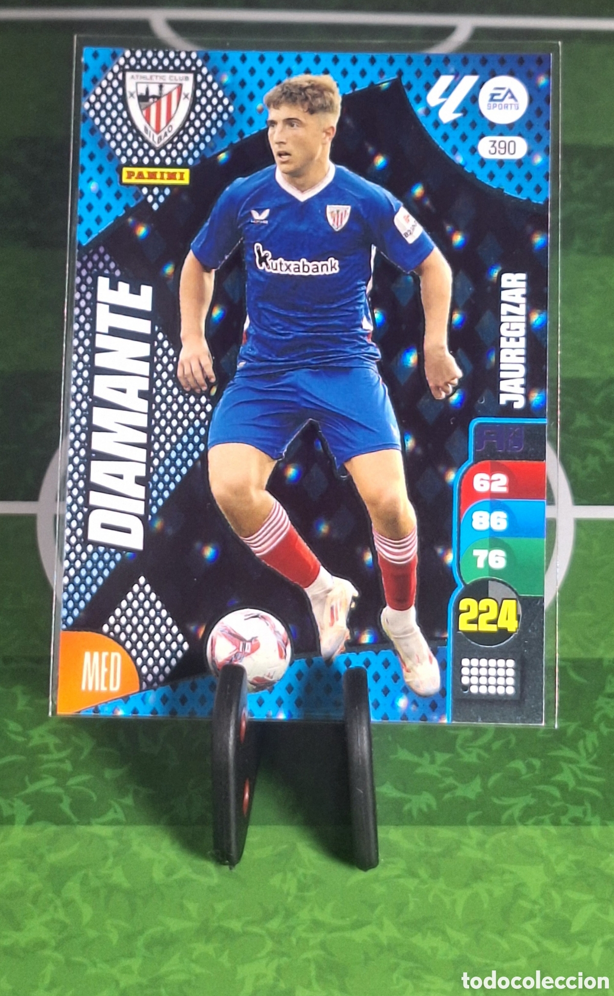 Cromos de f&uacute;tbol: JAUREGIZAR DIAMANTE #390 AXL 2024-2025