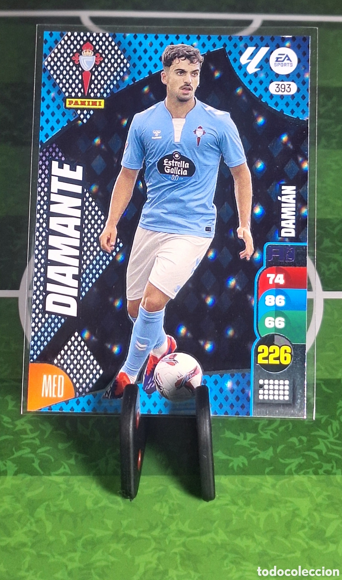 Cromos de f&uacute;tbol: DAMIAN DIAMANTE #393 AXL 2024-2025