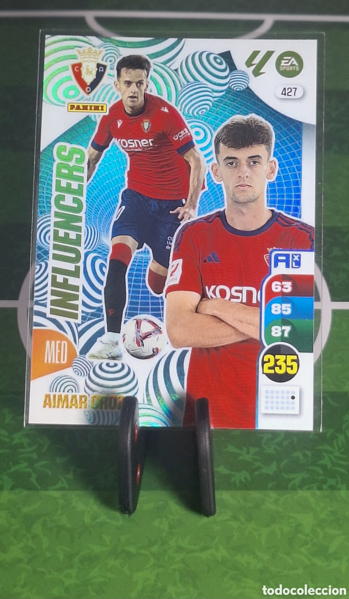 Cromos de f&uacute;tbol: AIMAR OROZ INFLUENCERS #427 AXL 2024-2025