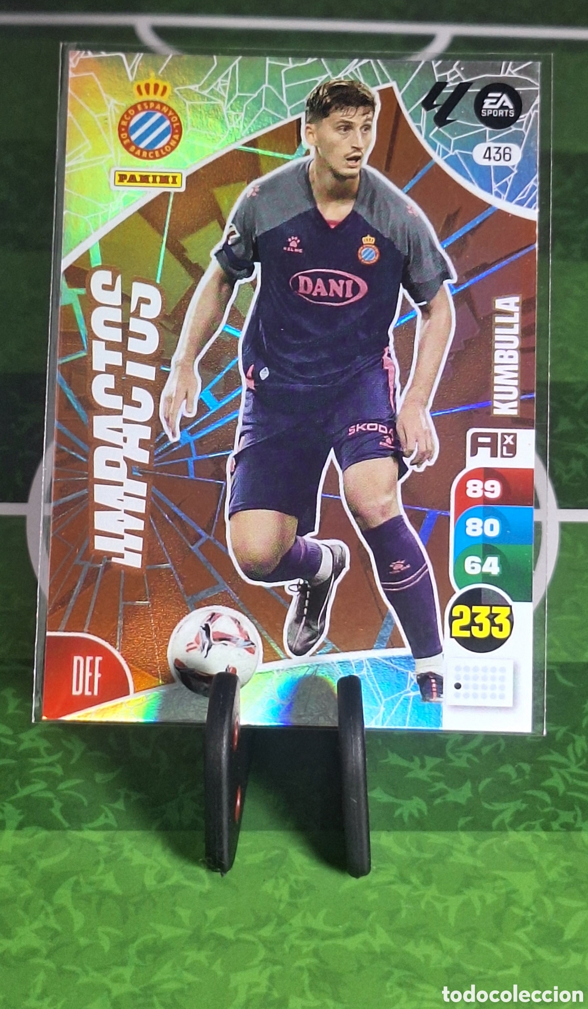 Cromos de f&uacute;tbol: KUMBULLA IMPACTOS #436 AXL 2024-2025