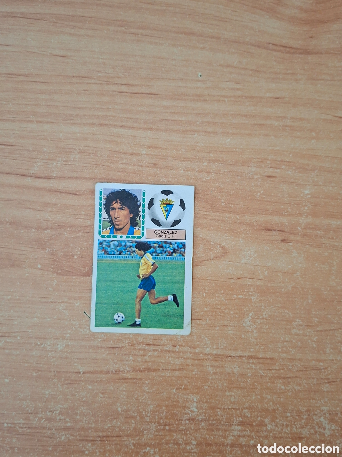 Cromos de f&uacute;tbol: Este 83 84 m&aacute;gico Gonz&aacute;lez rookie cadiz meyba despegado ver fotos