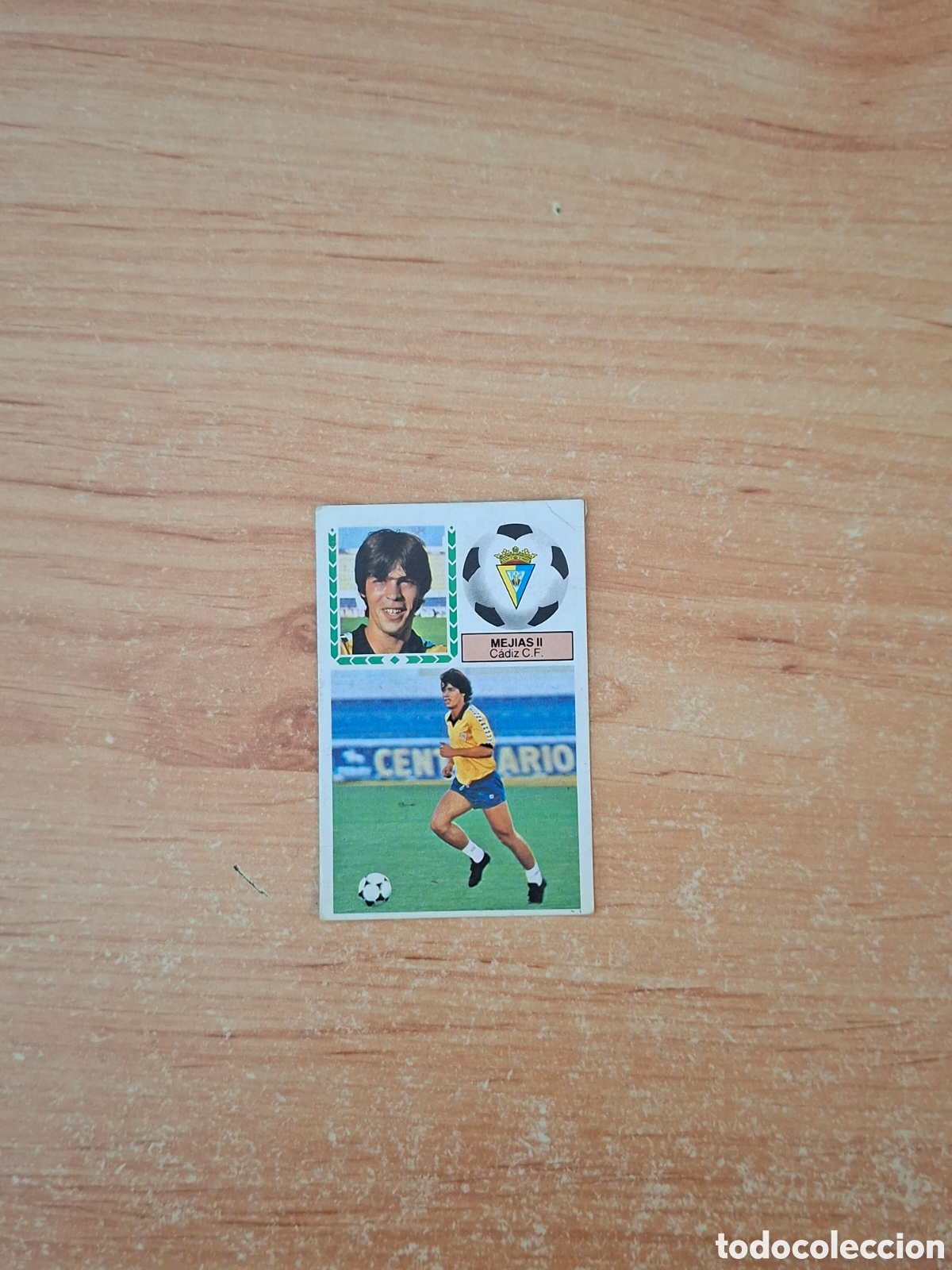 Cromos de f&uacute;tbol: Este 83 84 mejias ll cadiz meyba despegado ver fotos