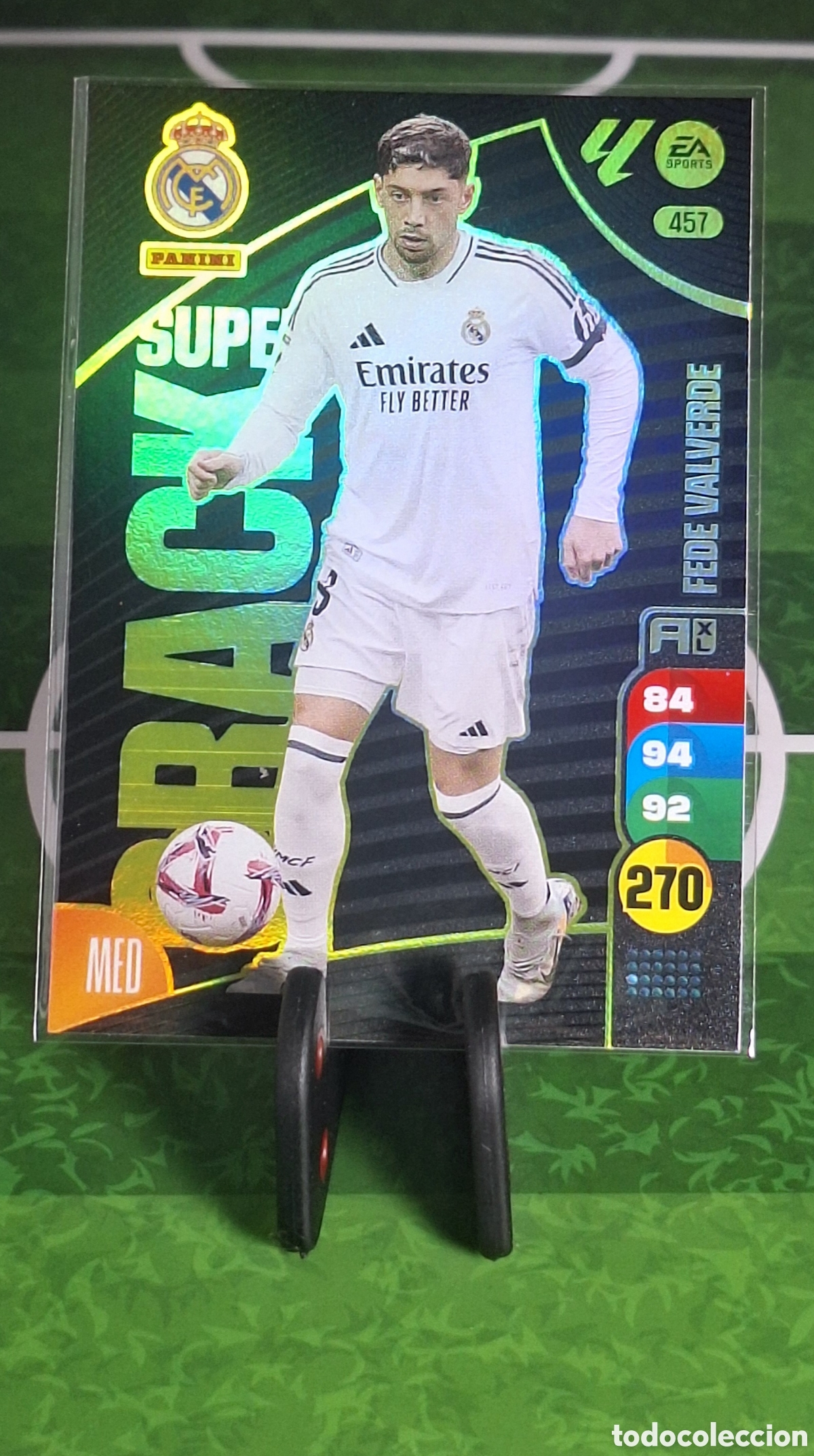 Cromos de f&uacute;tbol: FEDE VALVERDE SUPER CRACK #457