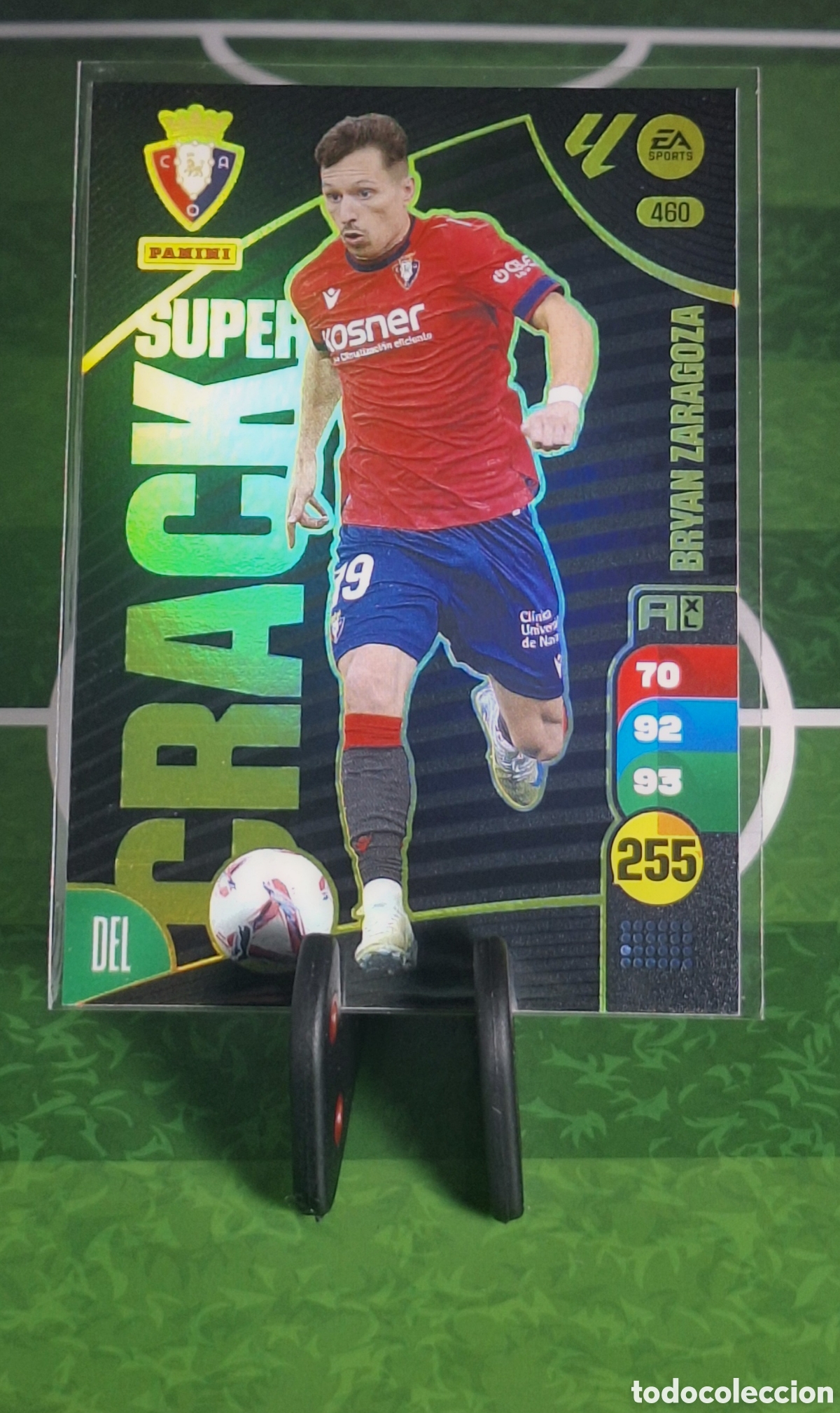 Cromos de f&uacute;tbol: BRYAN ZARAGOZA SUPER CRACK #460 AXL 2024-2025