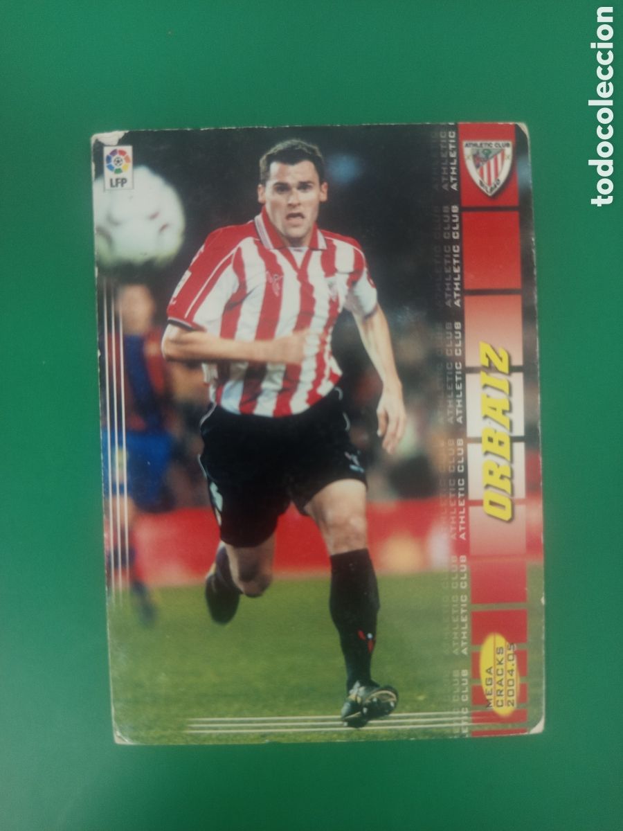 Cromos de Futebol: ❇️ CROMO ⚽ ORBAIZ ATHLETIC DE BILBAO MEGACRACKS MGKS 04 05 2004 2005 PANINI SPORTS ❇️