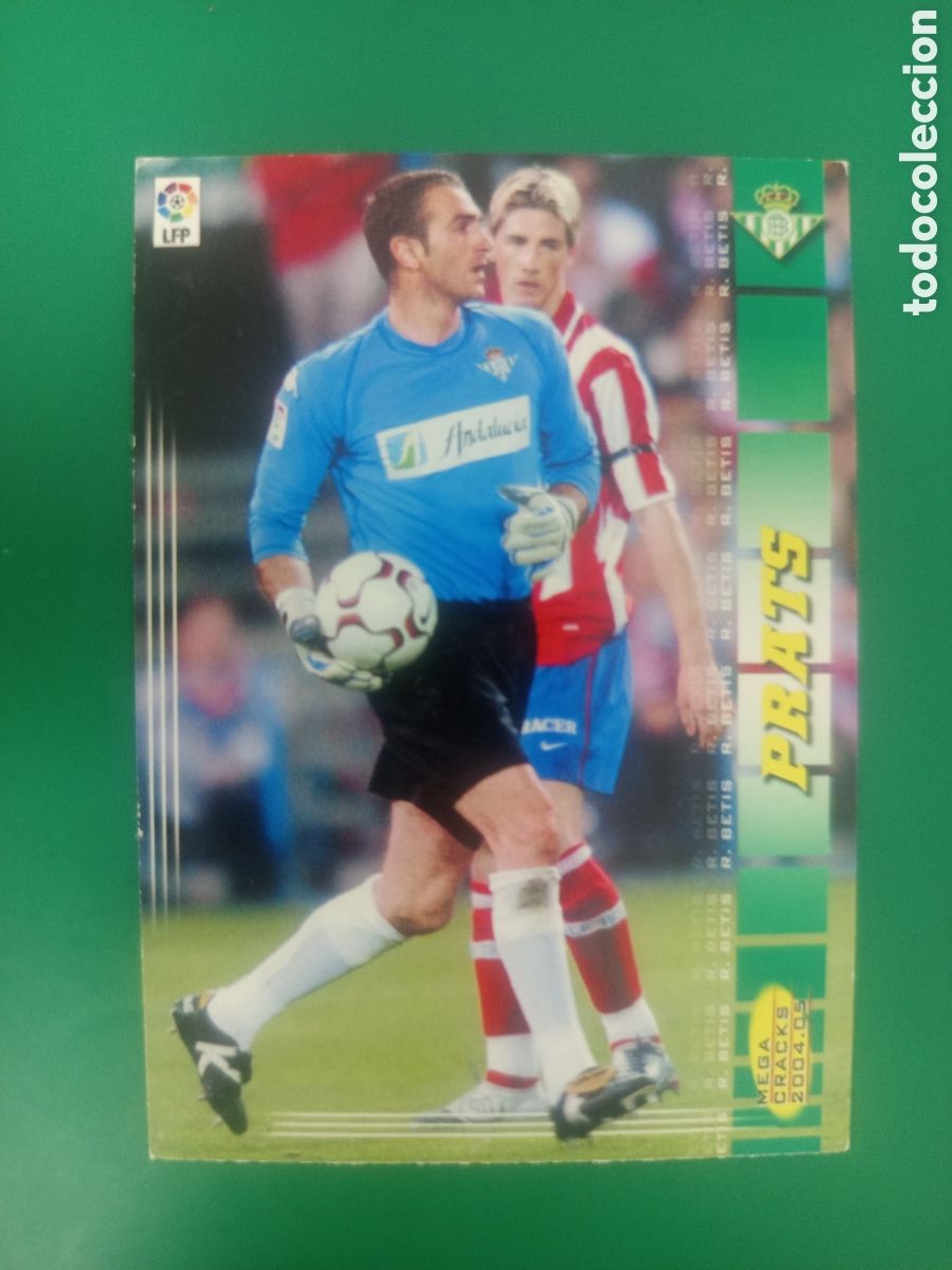 Cromos de Futebol: ❇️ CROMO ⚽ PRATS BETIS MEGACRACKS MGKS 04 05 2004 2005 PANINI SPORTS ❇️