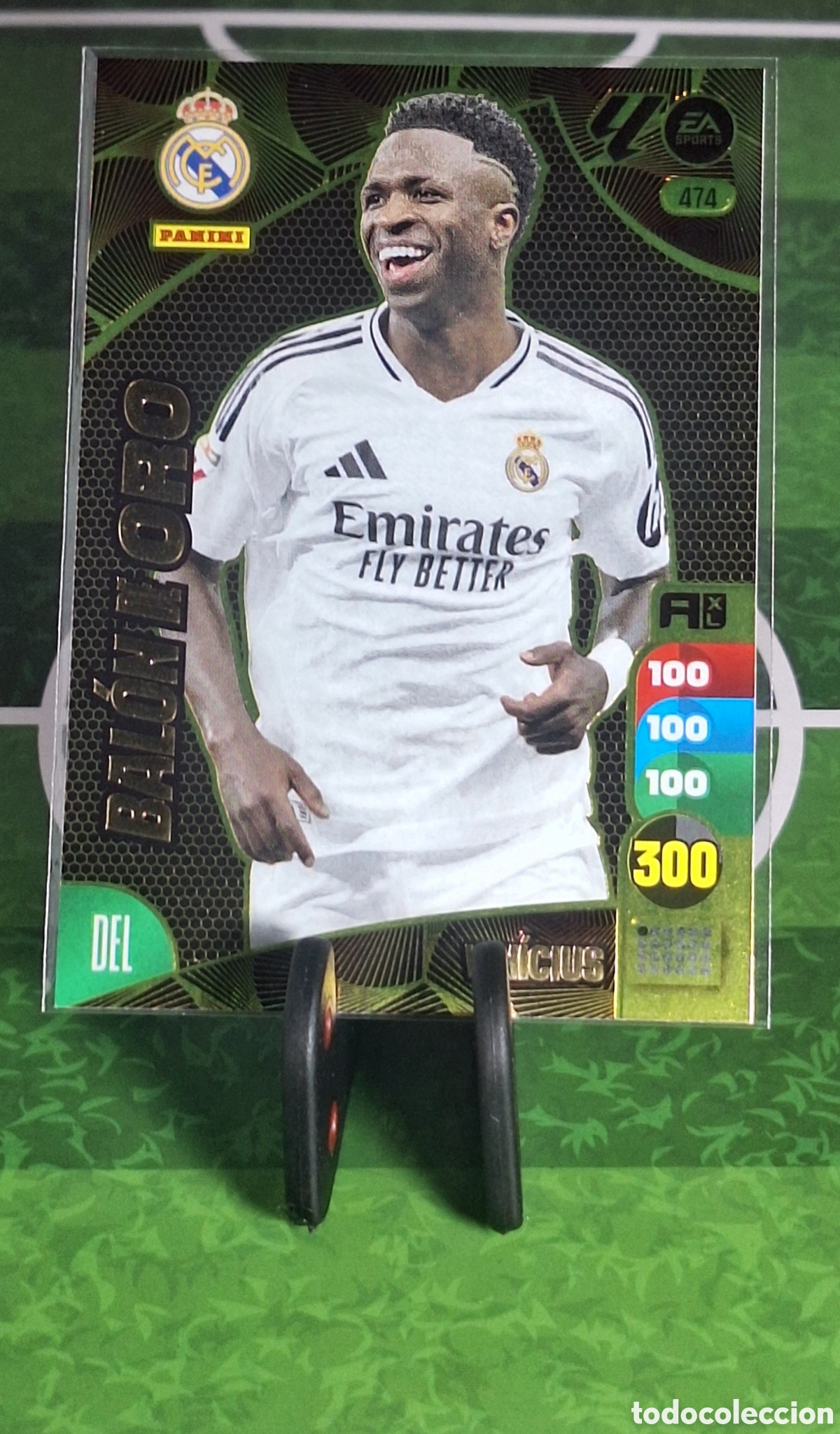 Cromos de f&uacute;tbol: VINICIUS BALON DE ORO #474 AXL 2024-2025