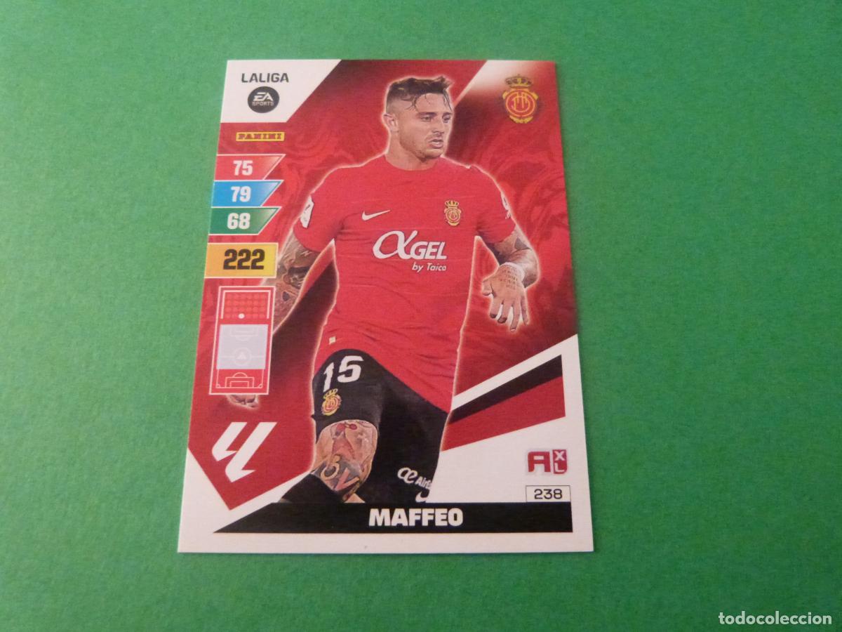 Cromos de f&uacute;tbol: TRADING CARD FUTBOL MAFFEO R.C.D.MALLORCA N&ordm; 238 LIGA ADRENALYN XL 2023-2024/23-24 PANINI